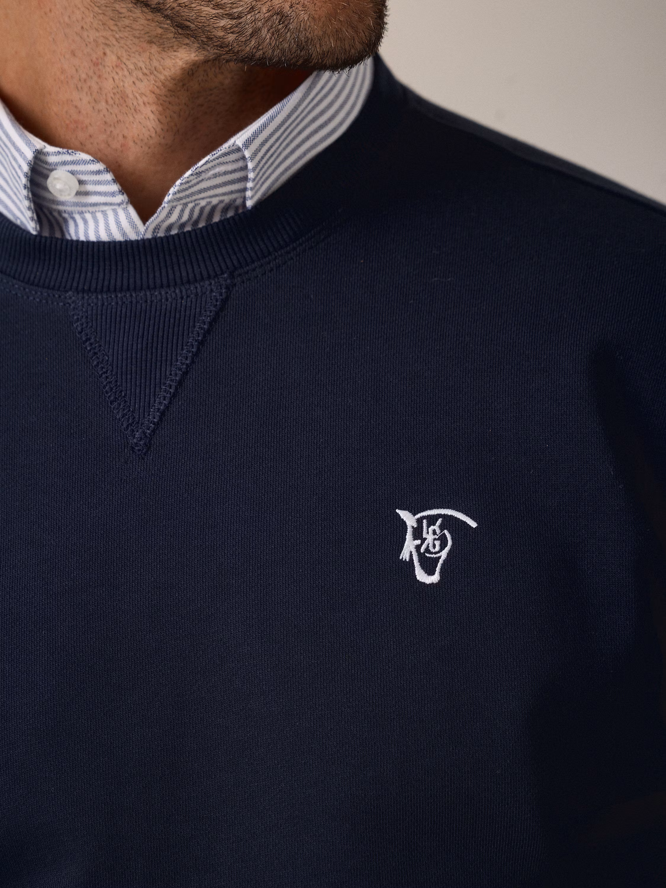 Basic Sweatshirt | Navy Blue