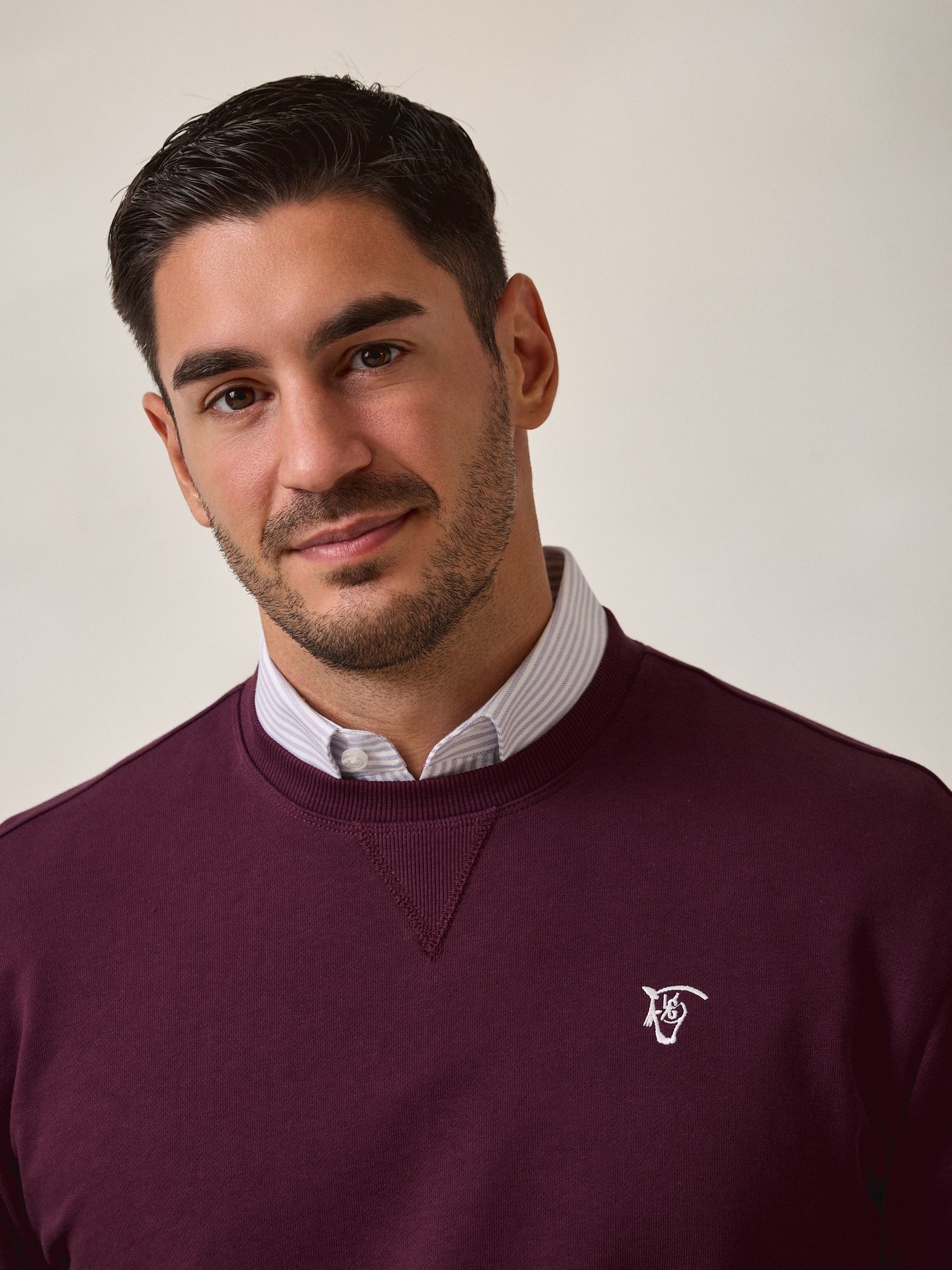 Basic Sweatshirt | Mulberry