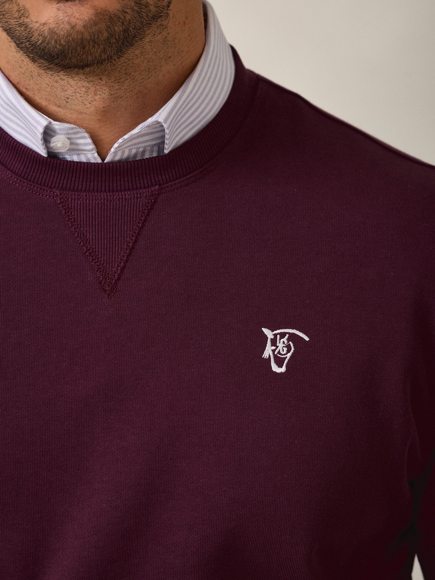 Basic Sweatshirt | Mulberry