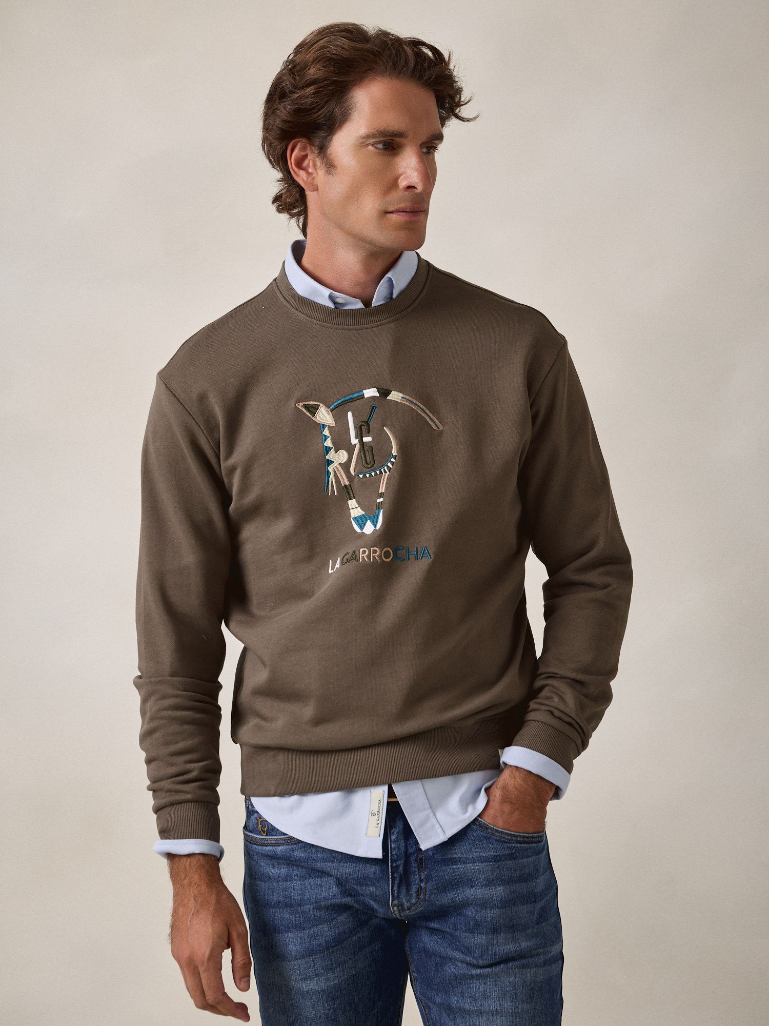 Sweatshirt Quarter | Verde Oliva
