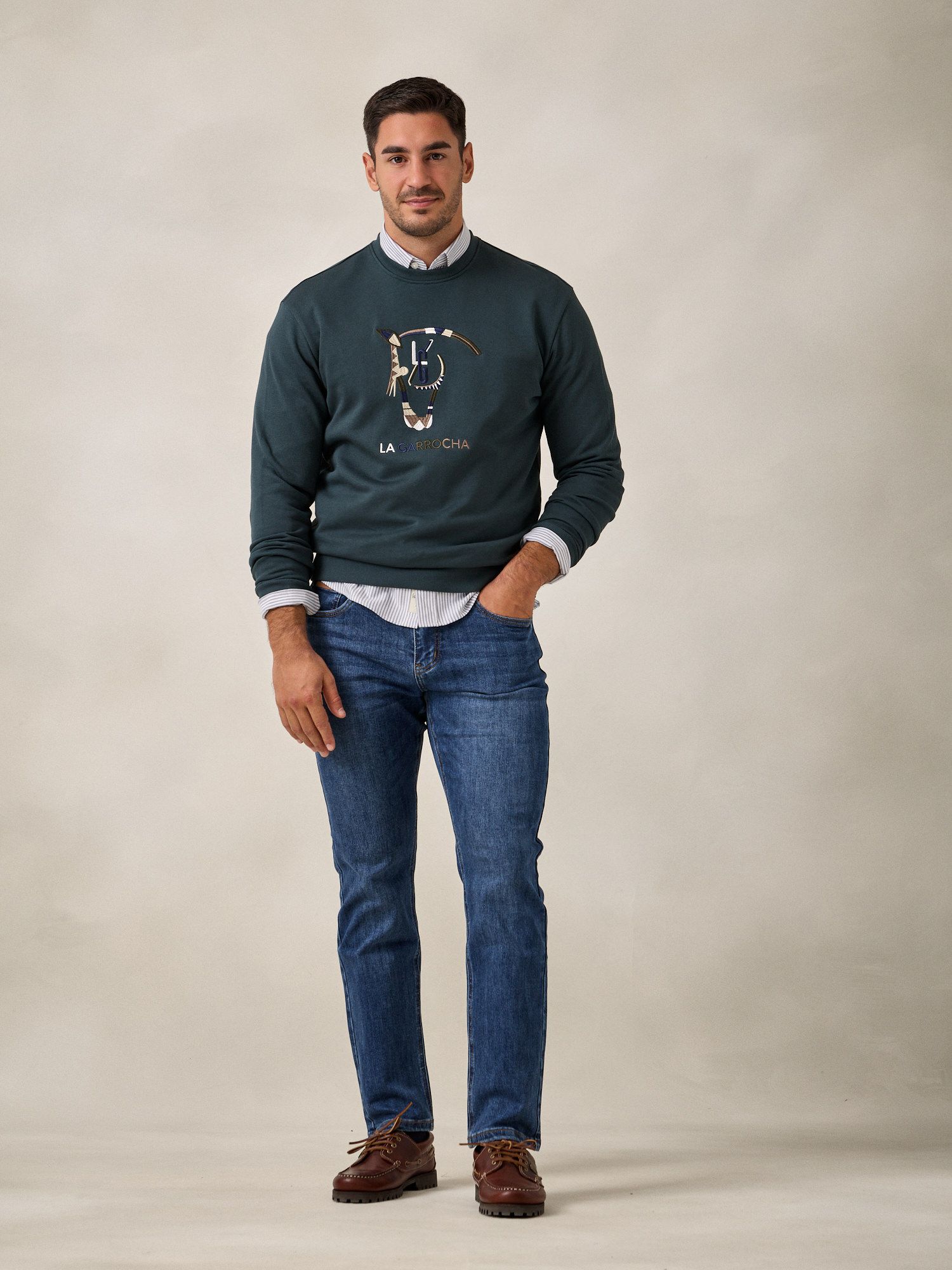 Sweatshirt Quarter | Azul Lago