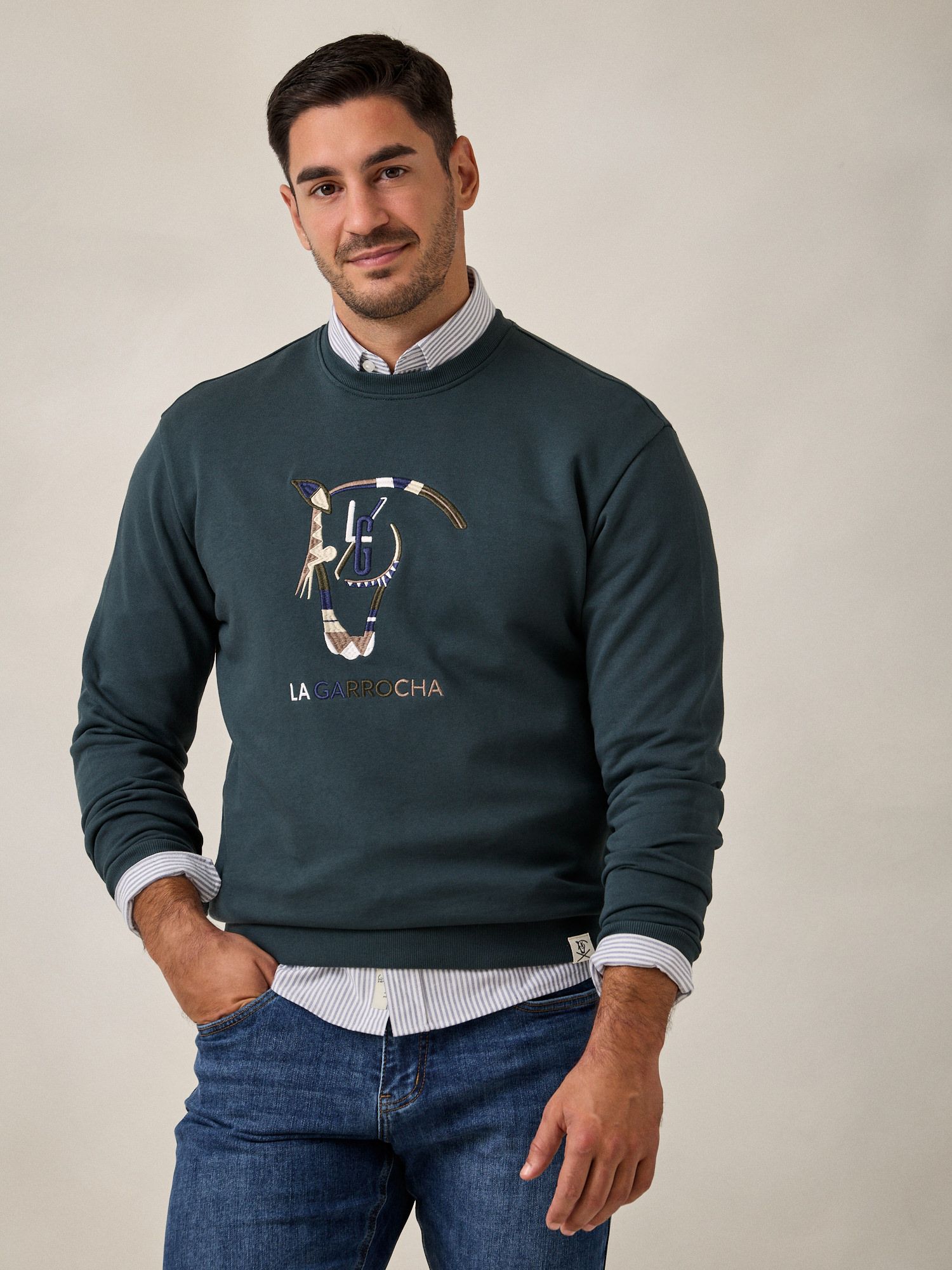 Sweat-shirt Quarter | Bleu Lac