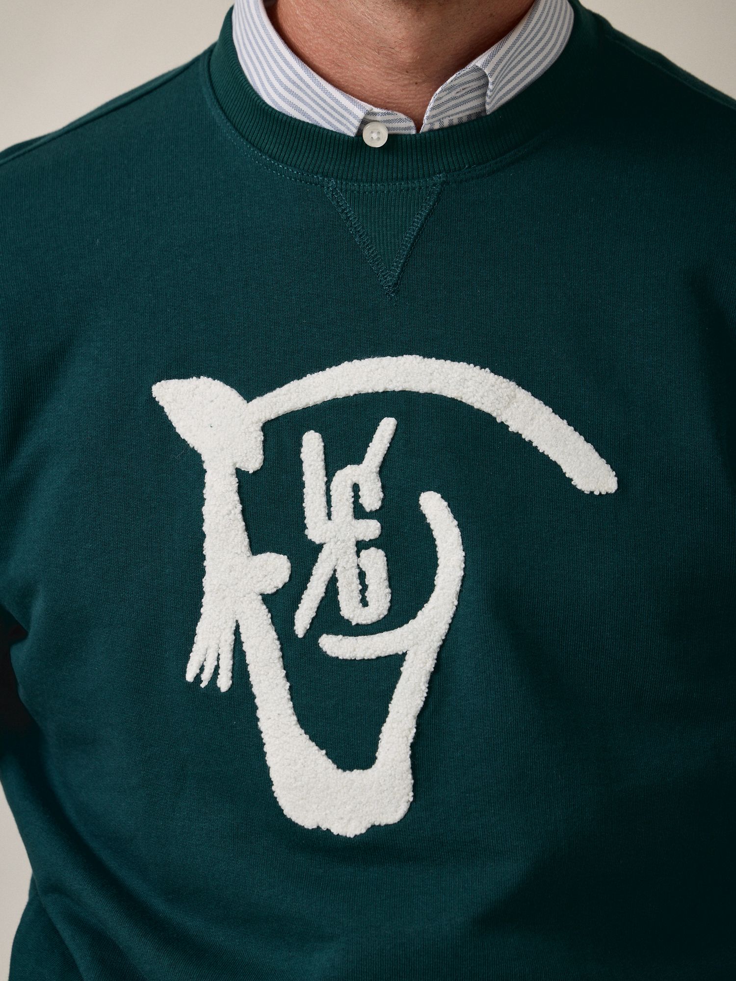 Sweatshirt Horse | Verde Egeu