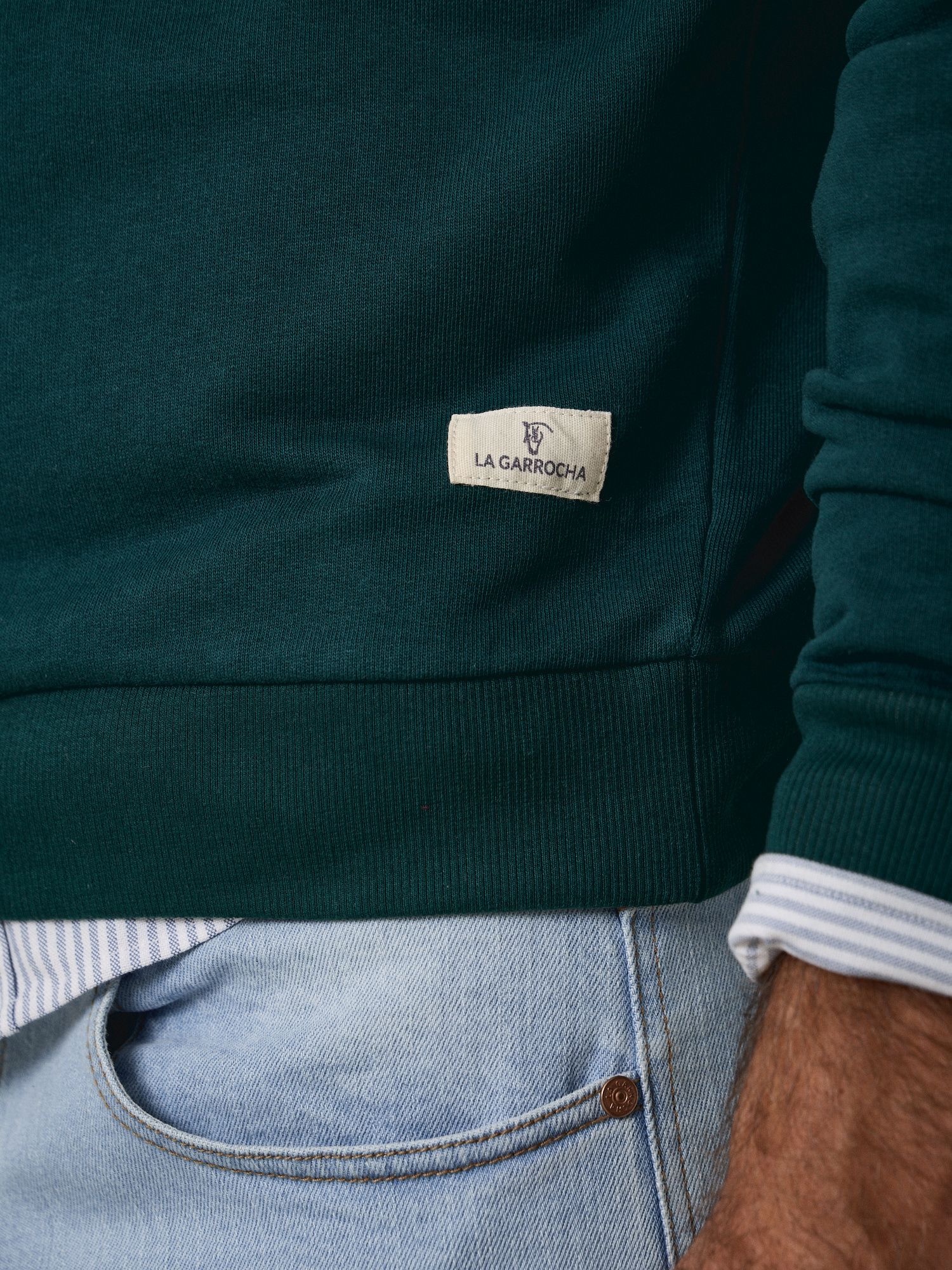 Sweatshirt Horse | Verde Egeu