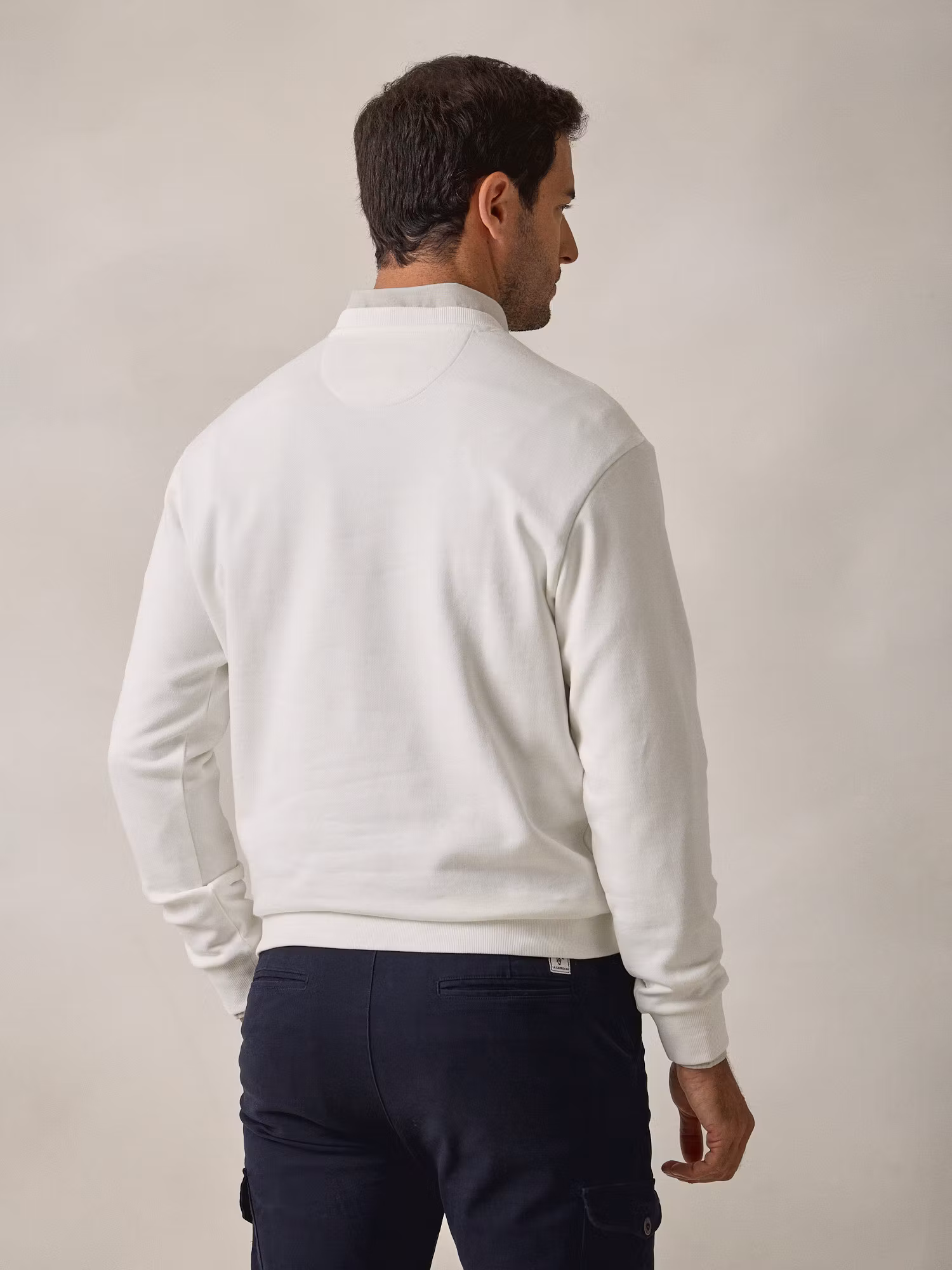 Ethnic Sweatshirt | Ecru