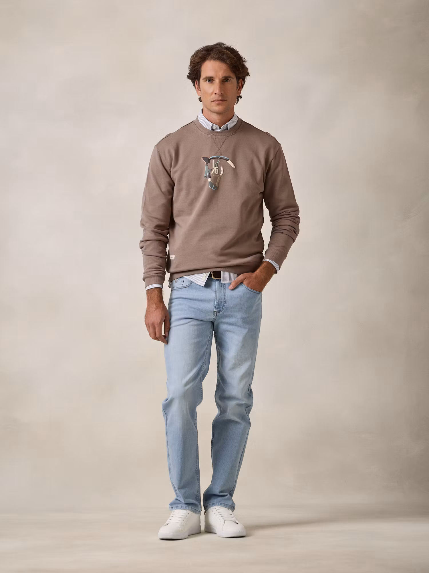 Sweatshirt Siam | Sépia