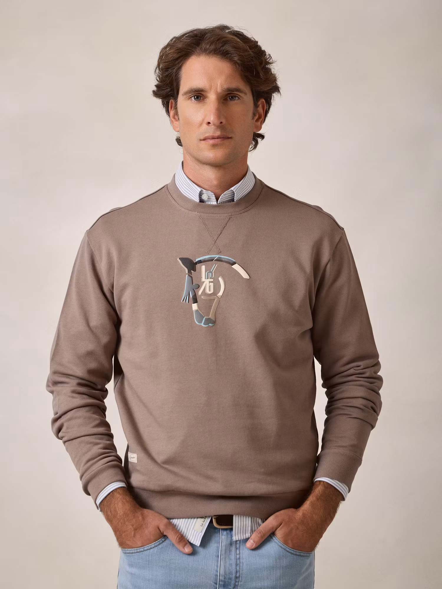 Sweatshirt Siam | Sépia