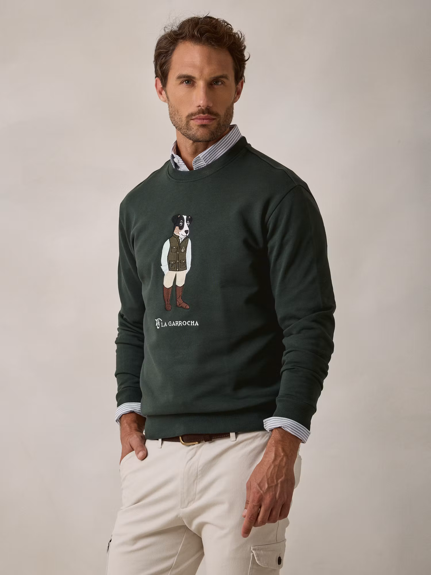 Rocho Sweatshirt | Fir Green