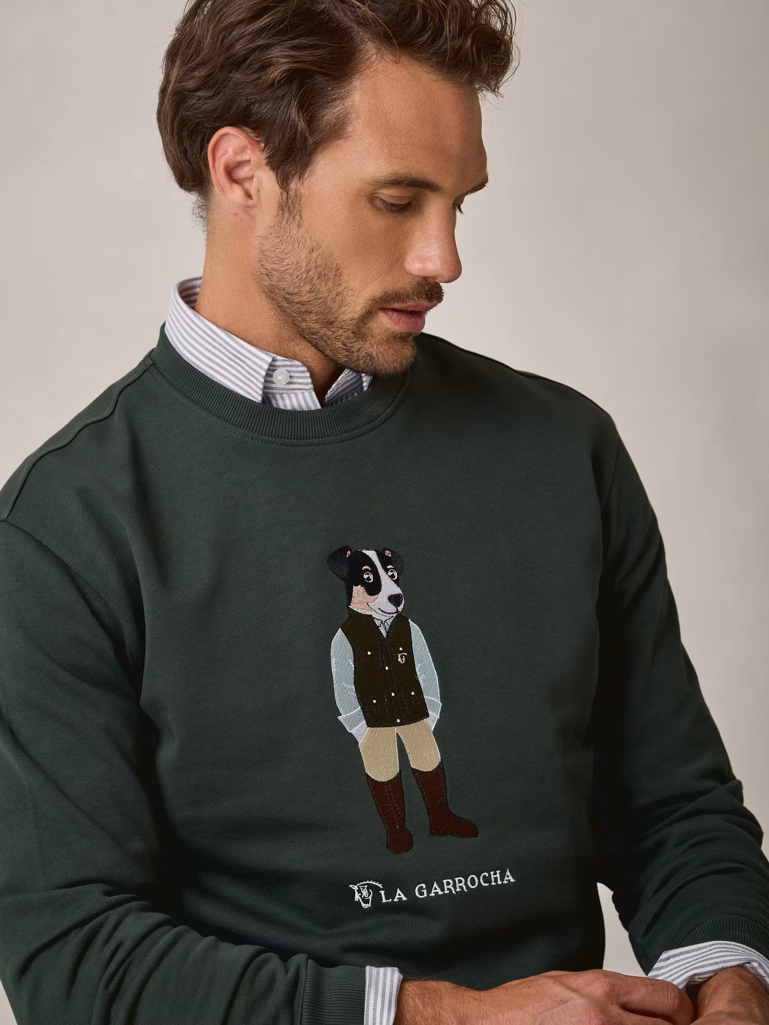 Rocho Sweatshirt | Fir Green