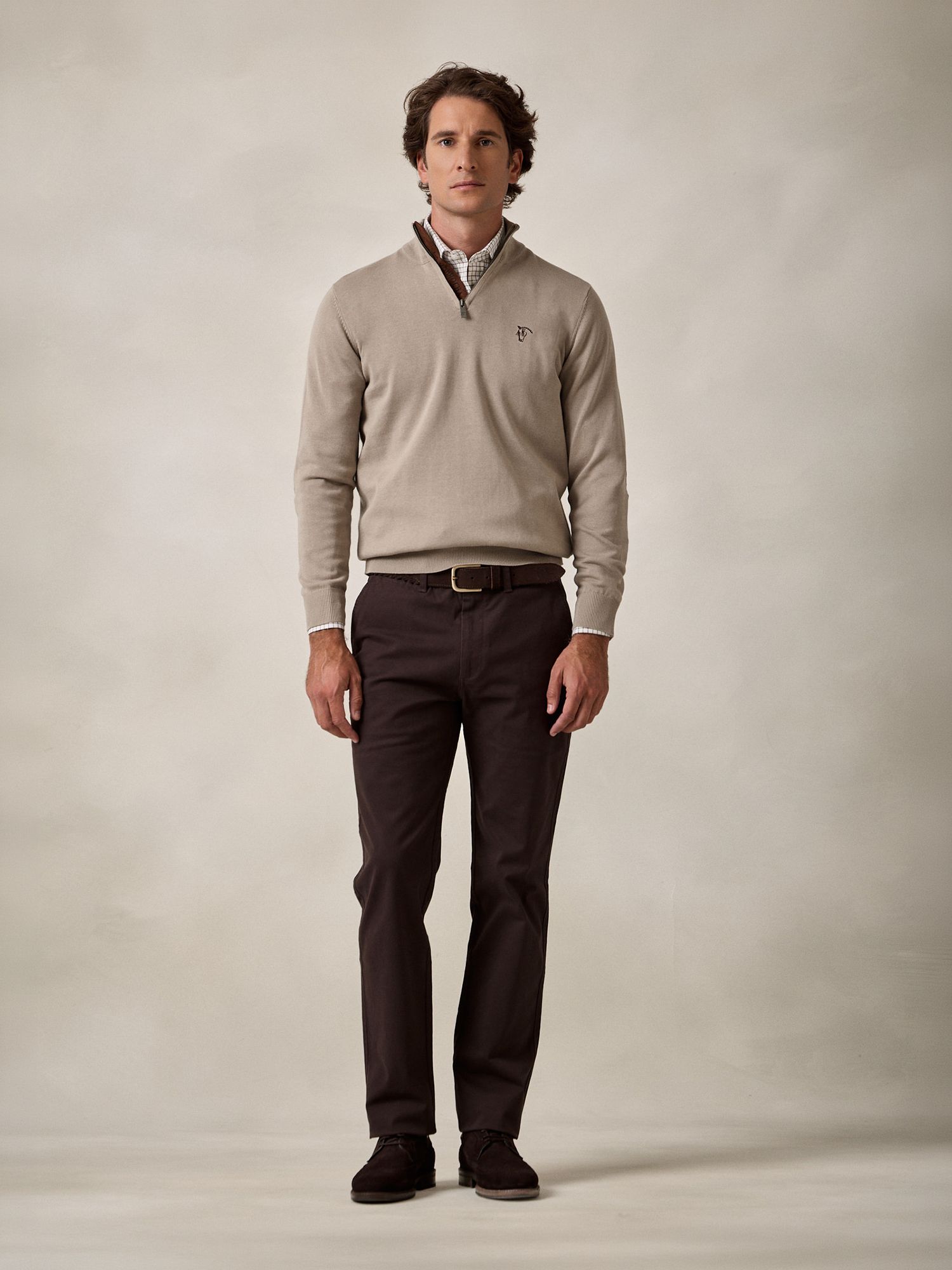 Pull Demi-Zip Brand | Pierre