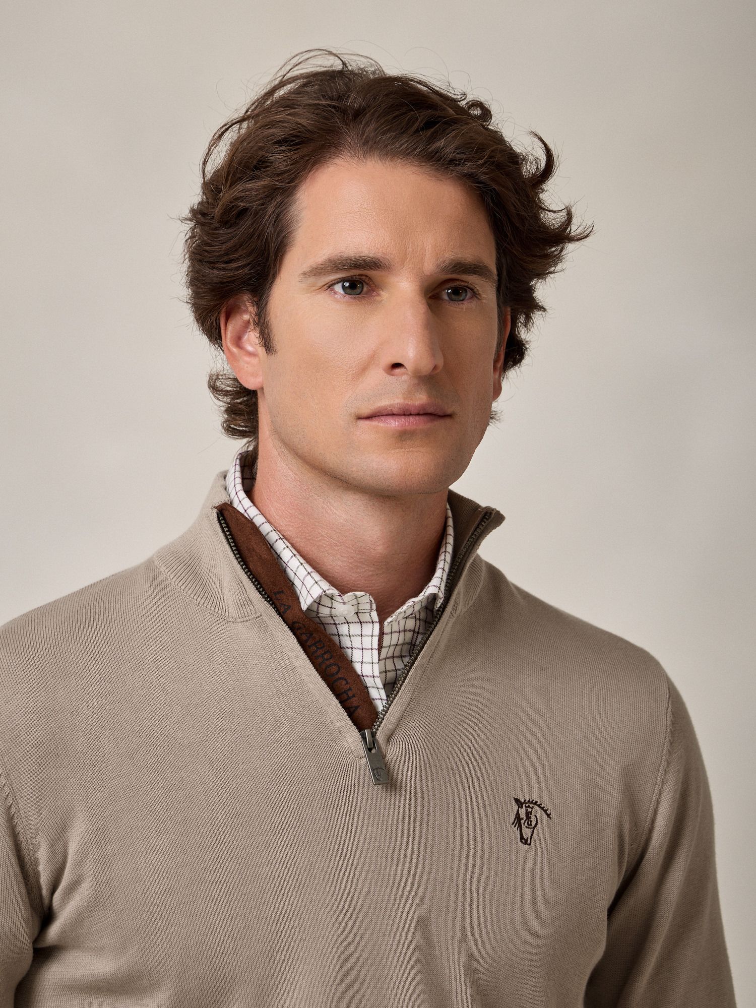 Pull Demi-Zip Brand | Pierre