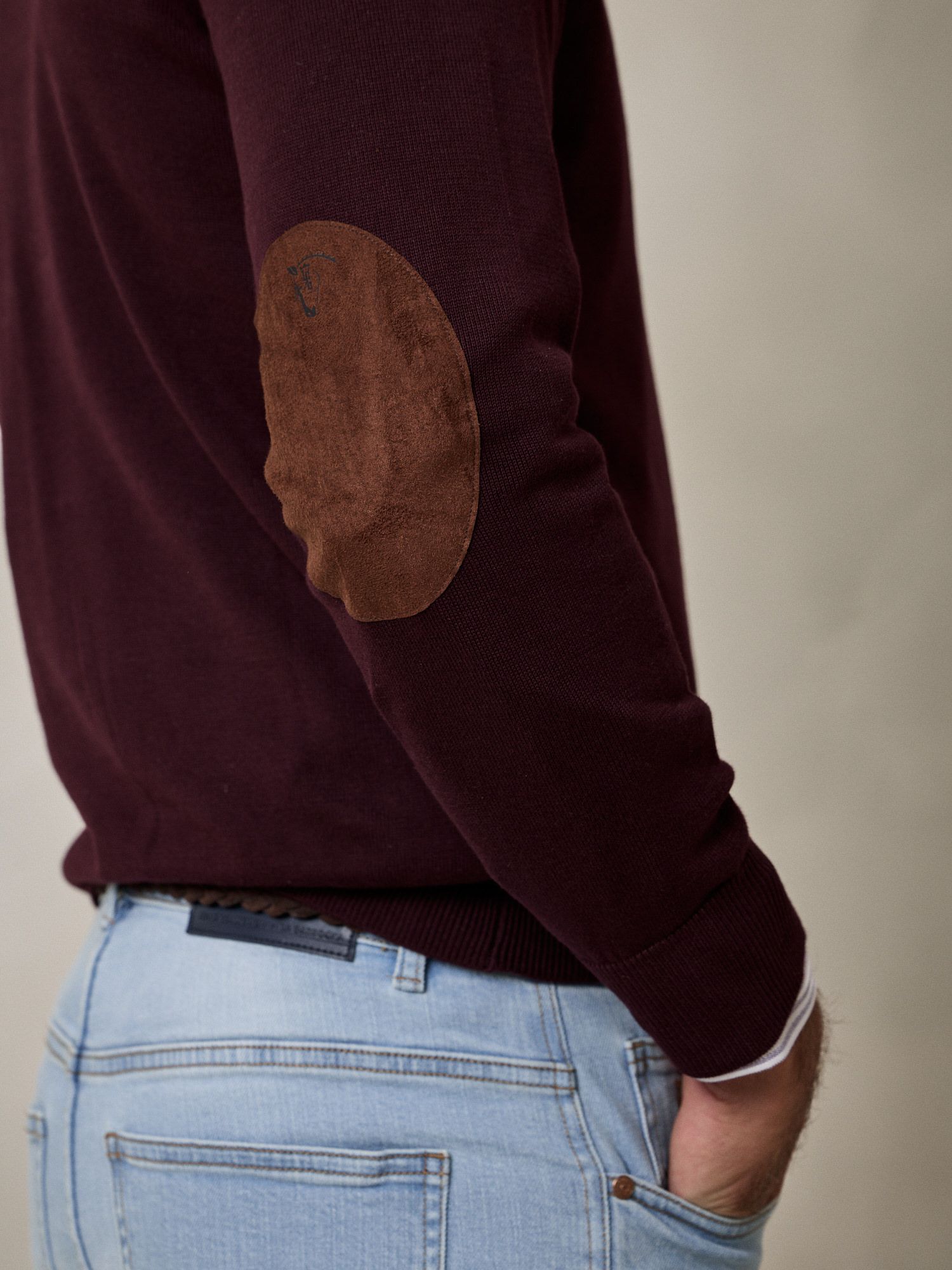 Pull Demi-Zip Brand | Mûre