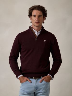 Jersey de Media Cremallera Brand | Mulberry