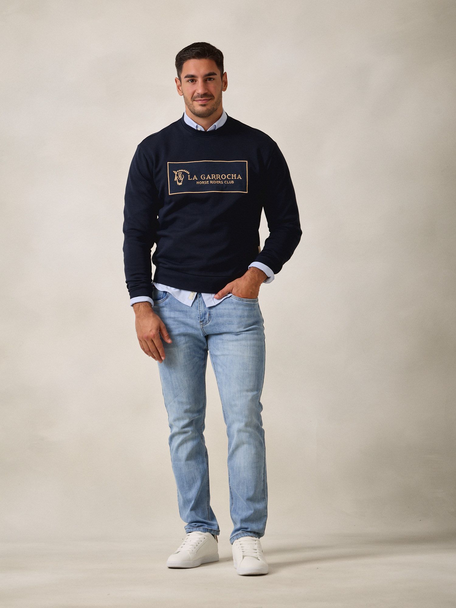 Sweatshirt Clássica | Azul Marinho
