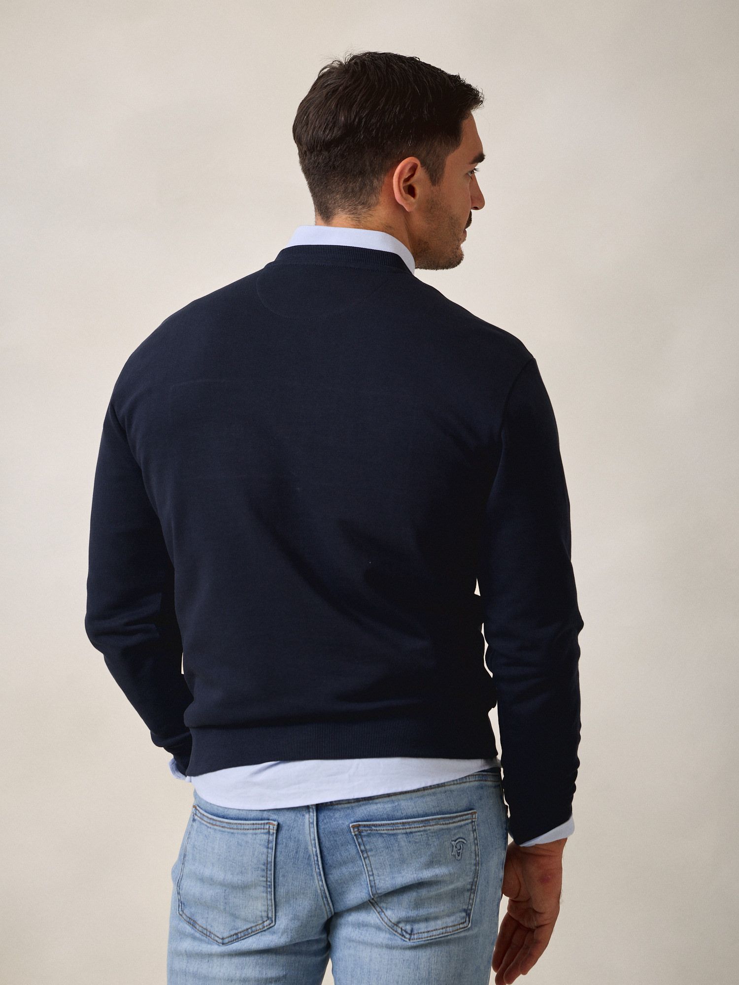 Sweatshirt Clássica | Azul Marinho