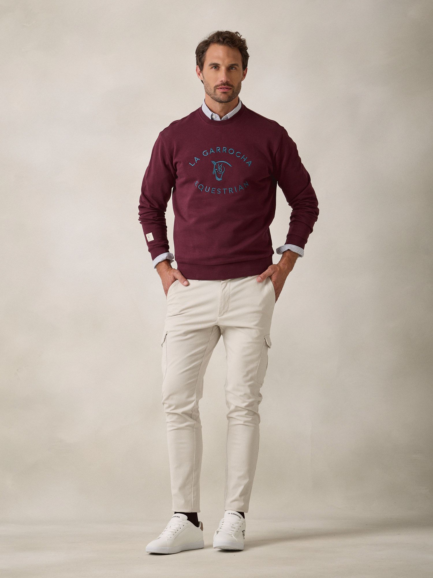 Sudadera EQ Letters | Mulberry