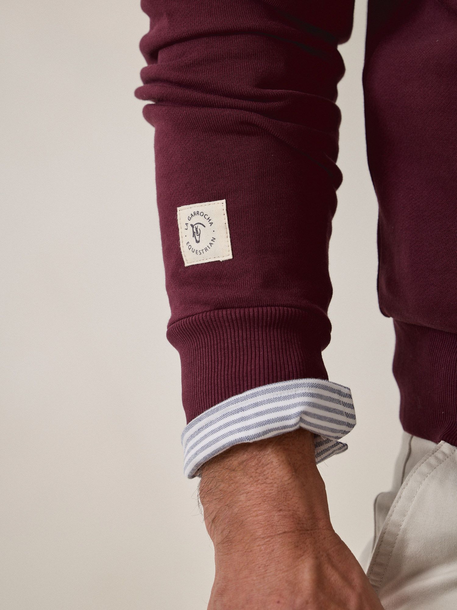 Sudadera EQ Letters | Mulberry