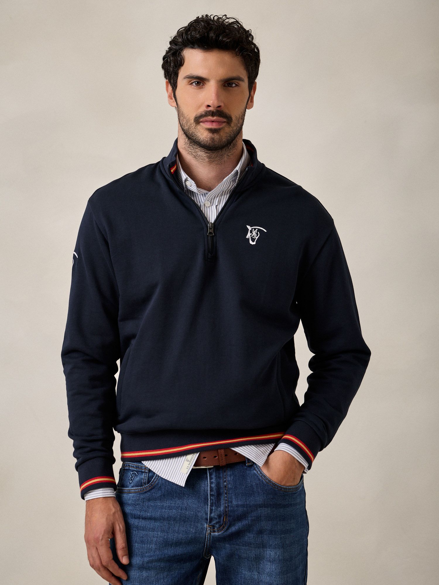Sweatshirt Edição Especial Espanha | Azul Marinho