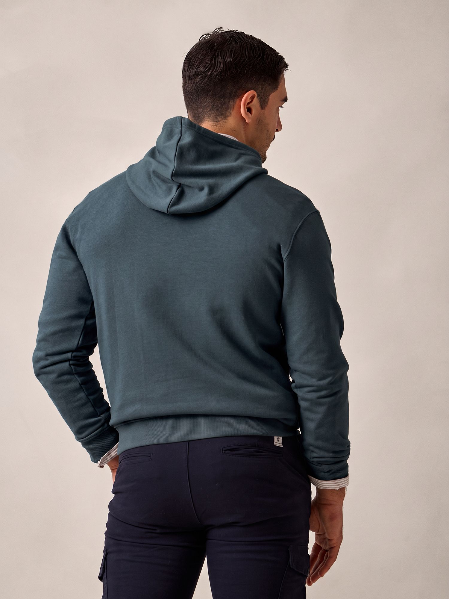Sweatshirt com Capuz Laurier | Azul Lago