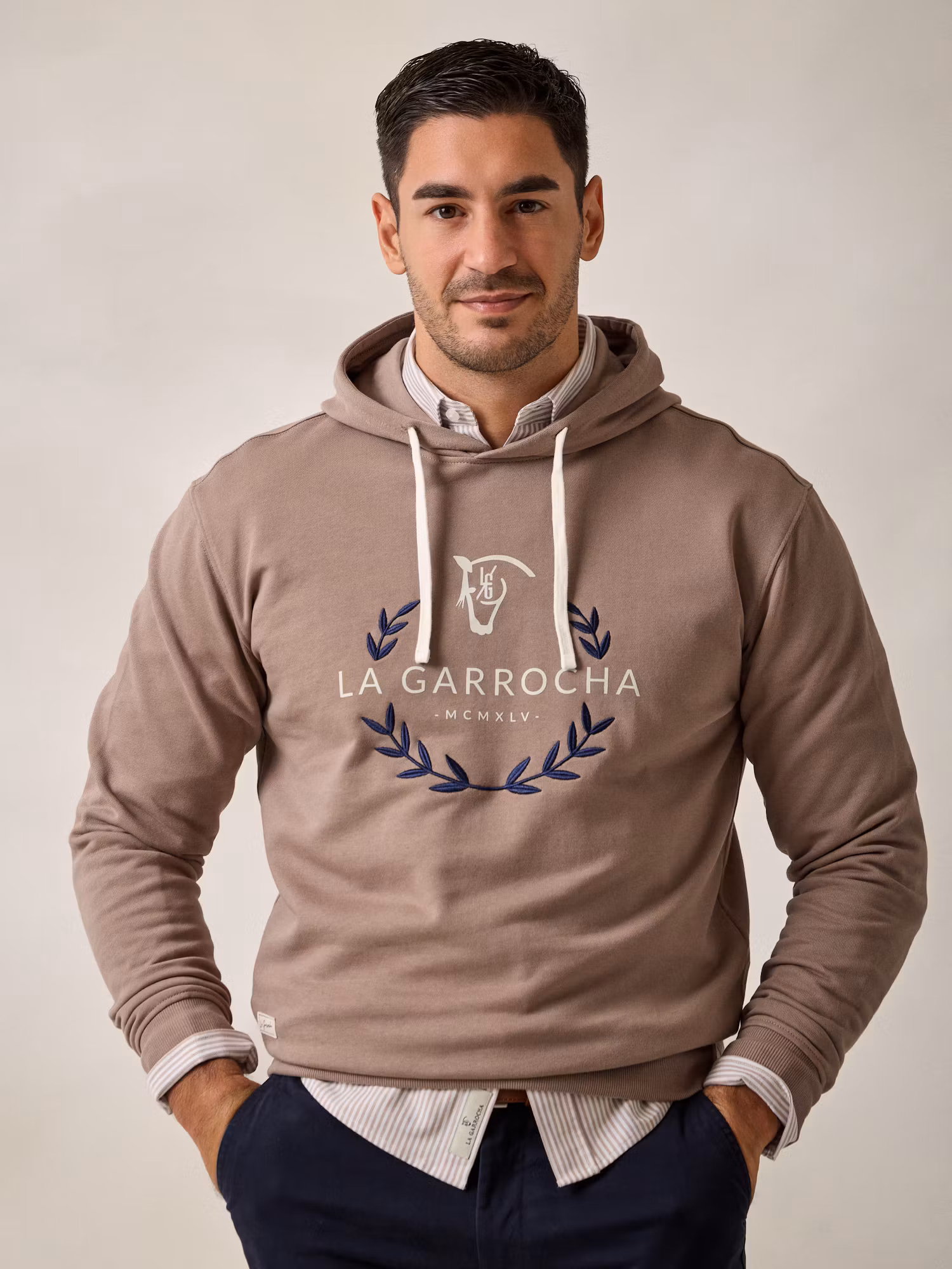 Sudadera Capucha Laurier | Sepia