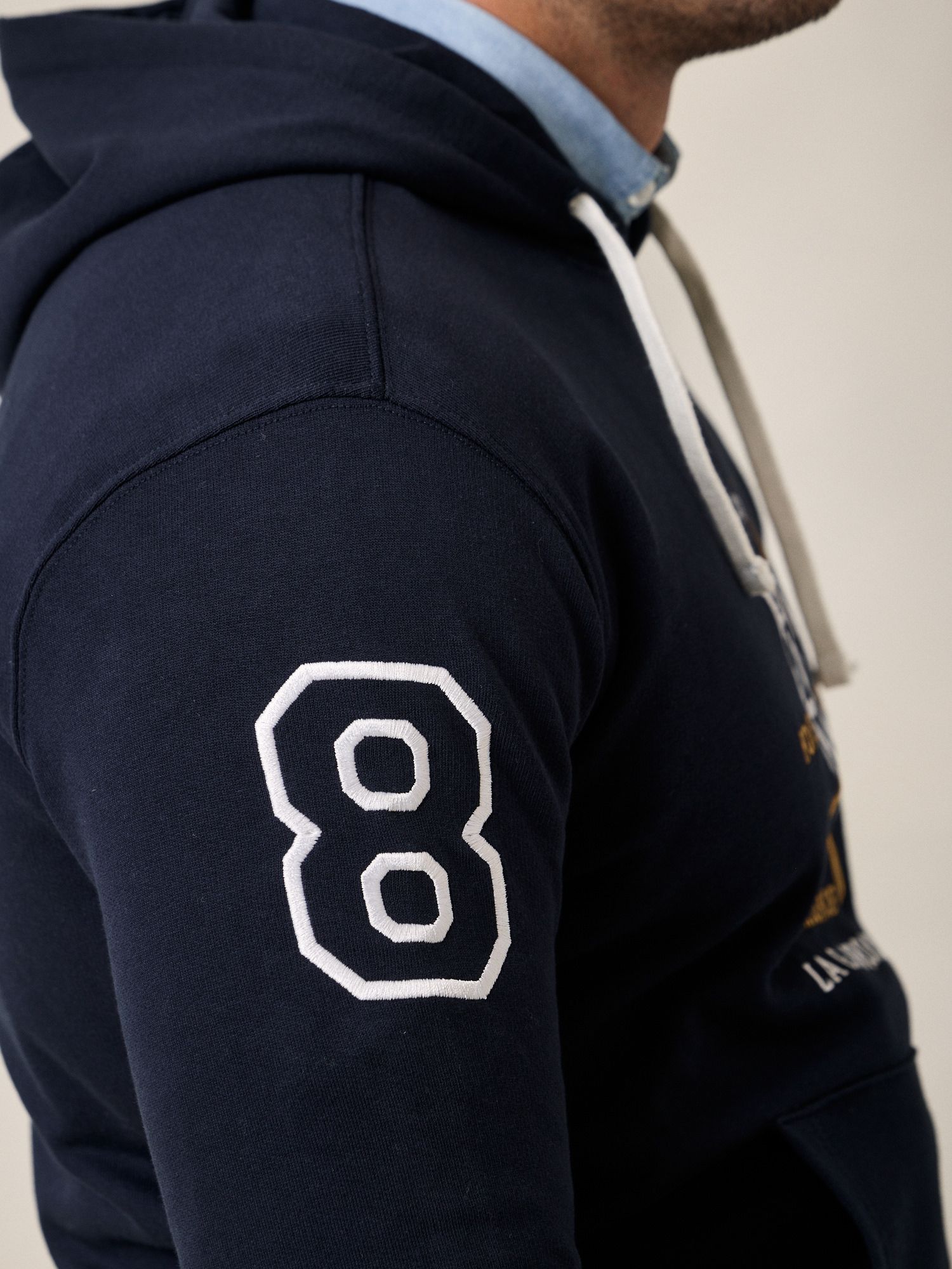 Sweatshirt com capuz Dressage | Azul Marinho