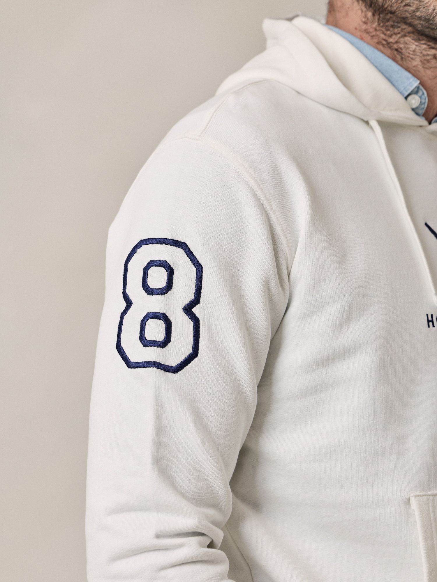 Sweatshirt com capuz Dressage | Cru
