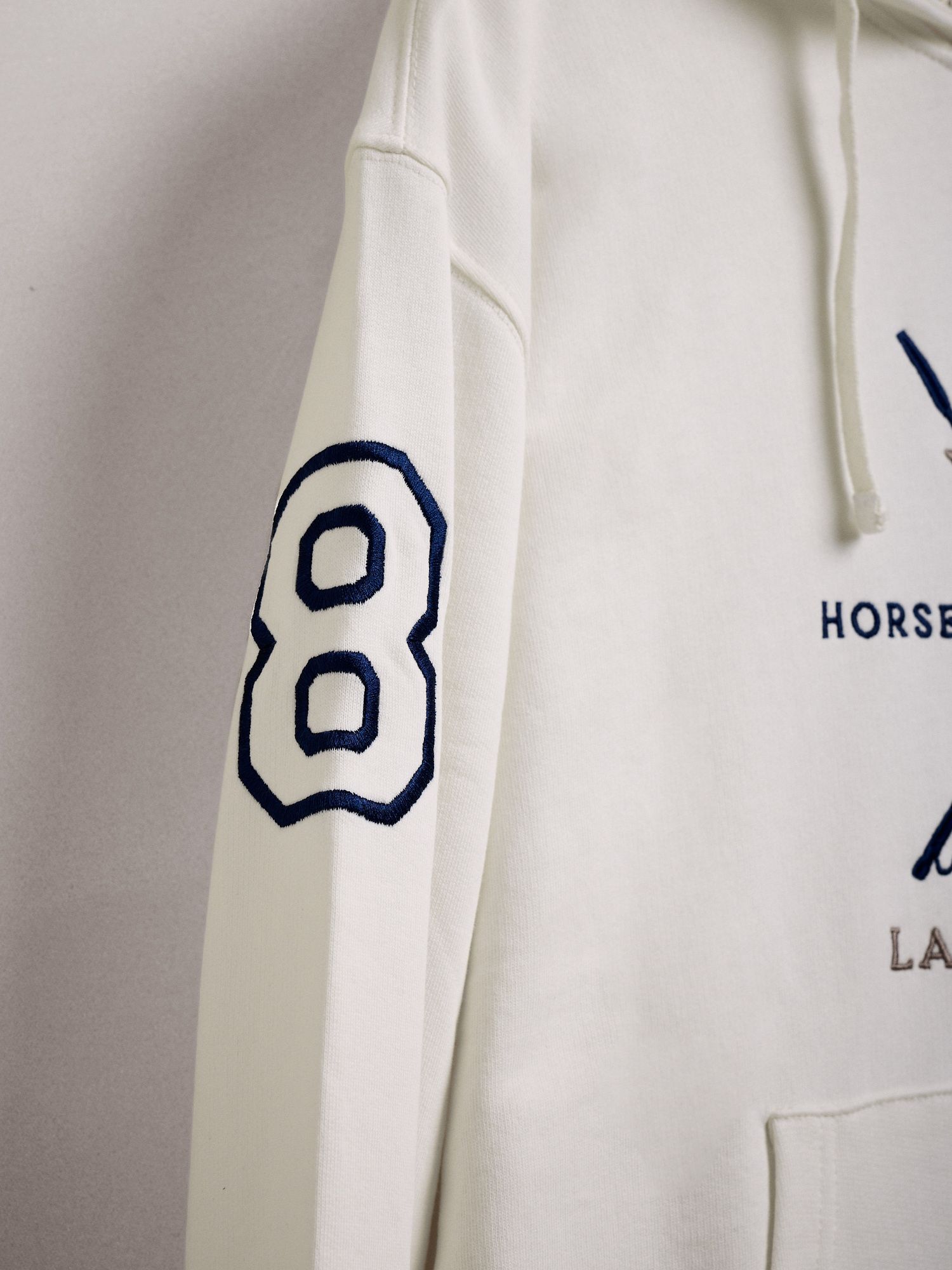 Sweatshirt com capuz Dressage | Cru