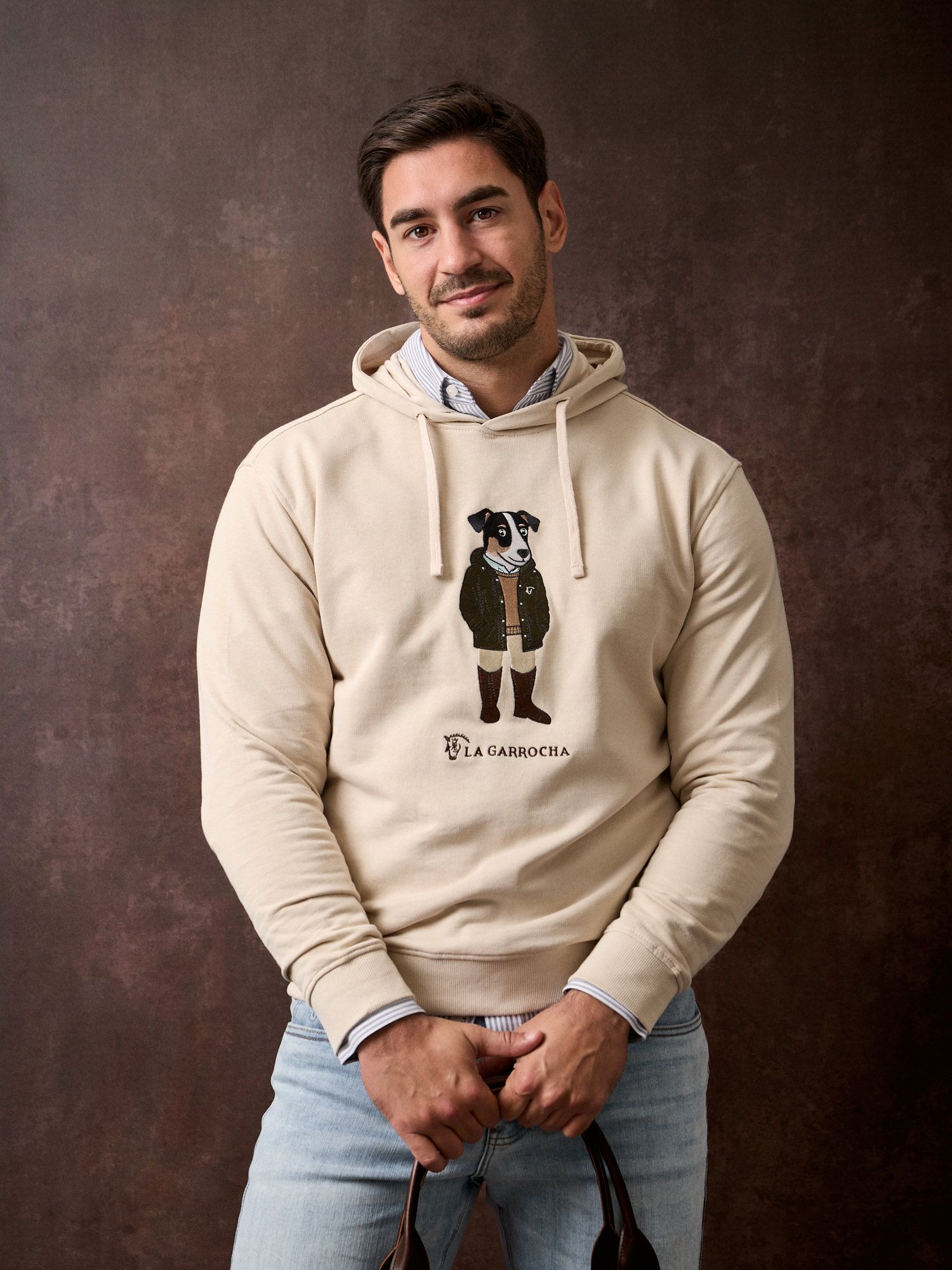 Sudadera Capucha Rocho | Nude