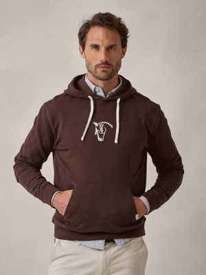 Sweatshirt com capuz básica | Moka