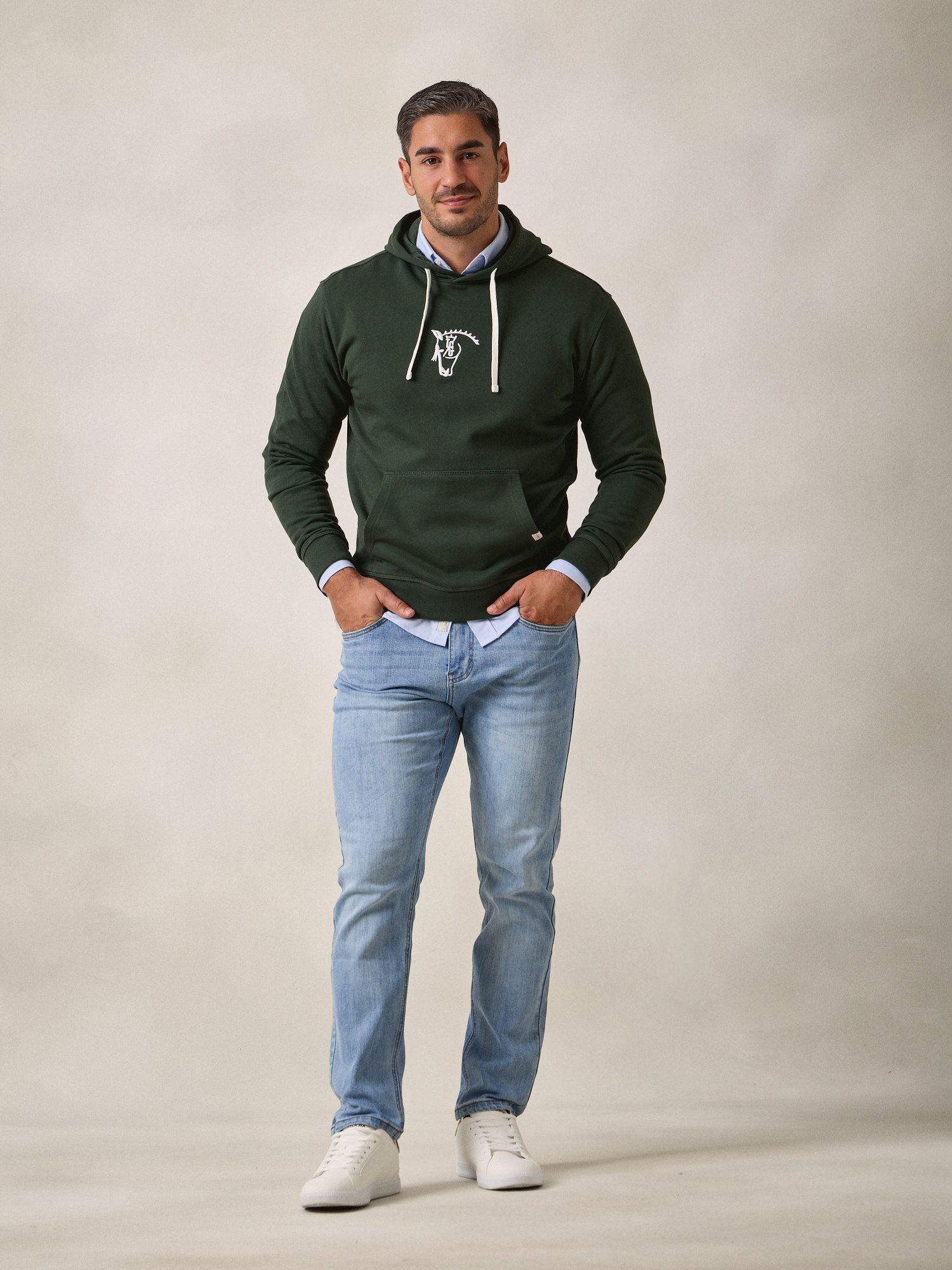Basic Hoodie | Fir Green