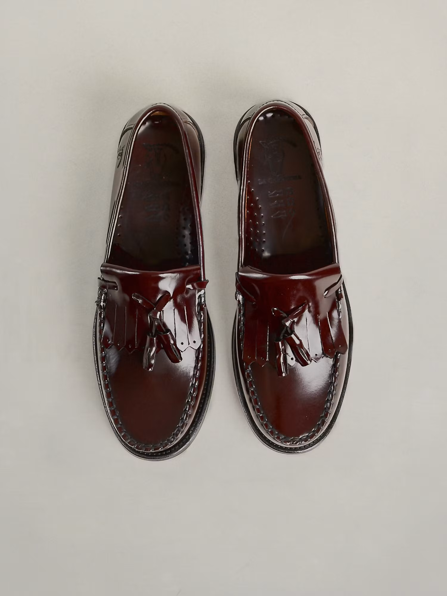 Zapato Castellano Borlas | Burdeos