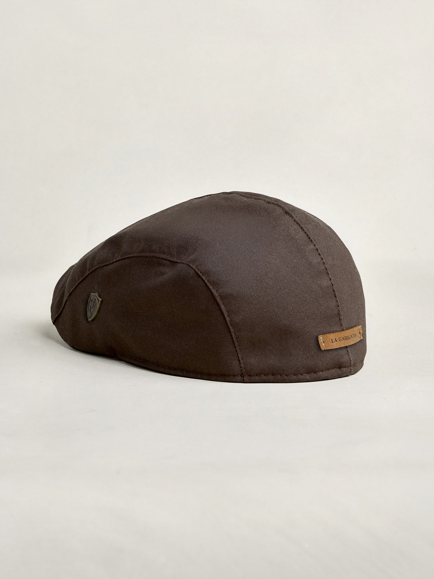 Casquette Effet Ciré | Marron