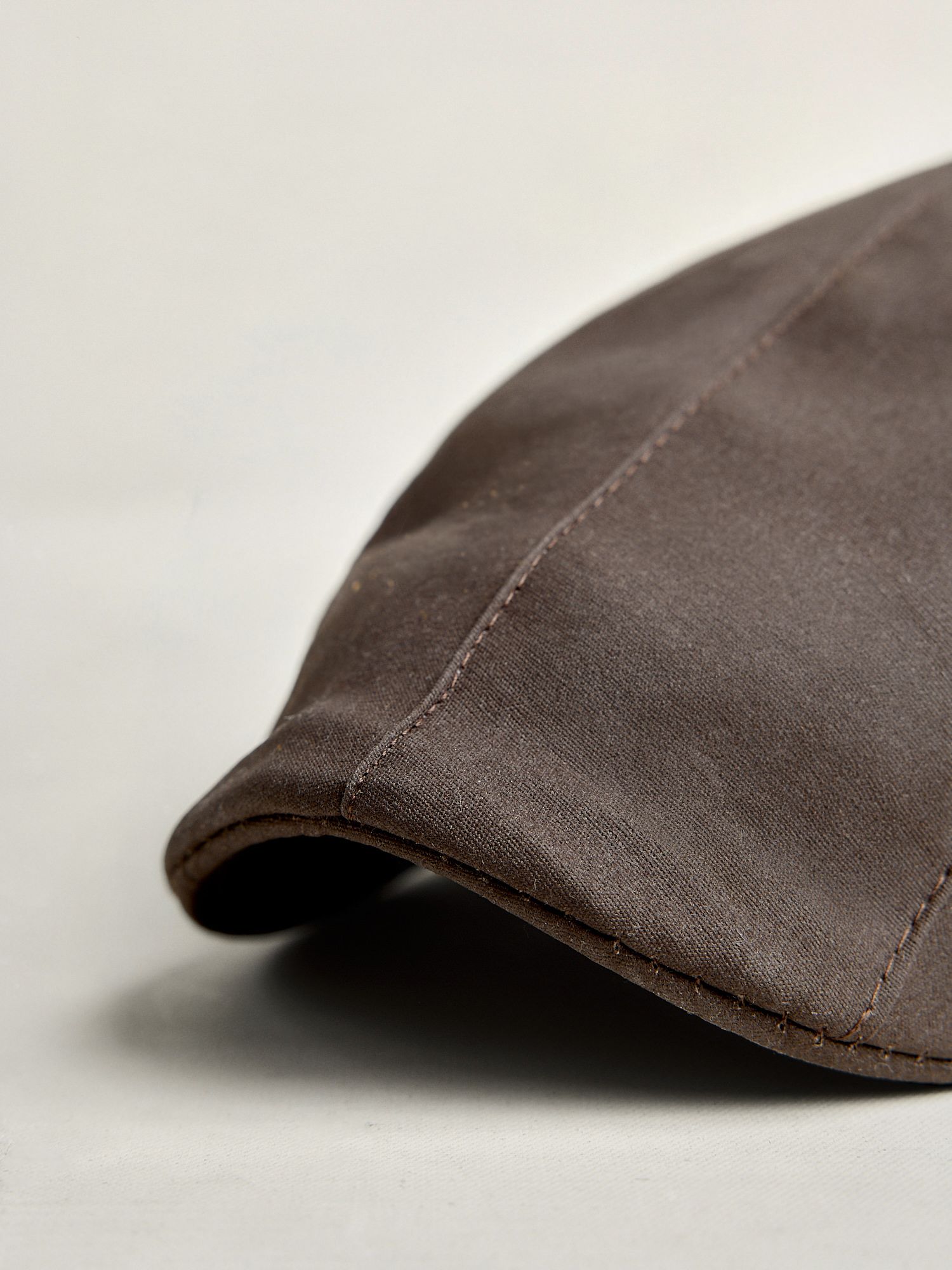 Casquette Effet Ciré | Marron