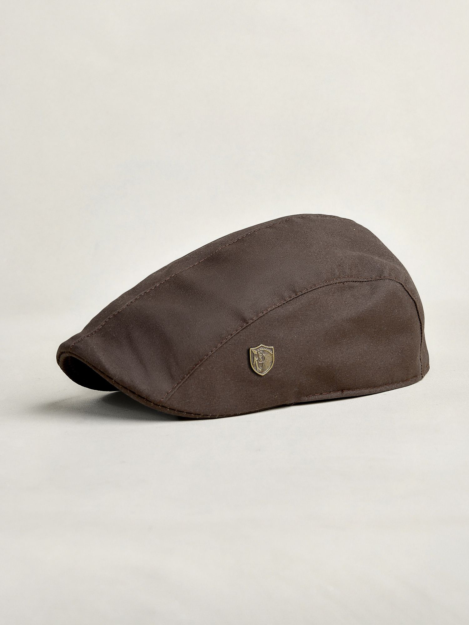 Casquette Effet Ciré | Marron
