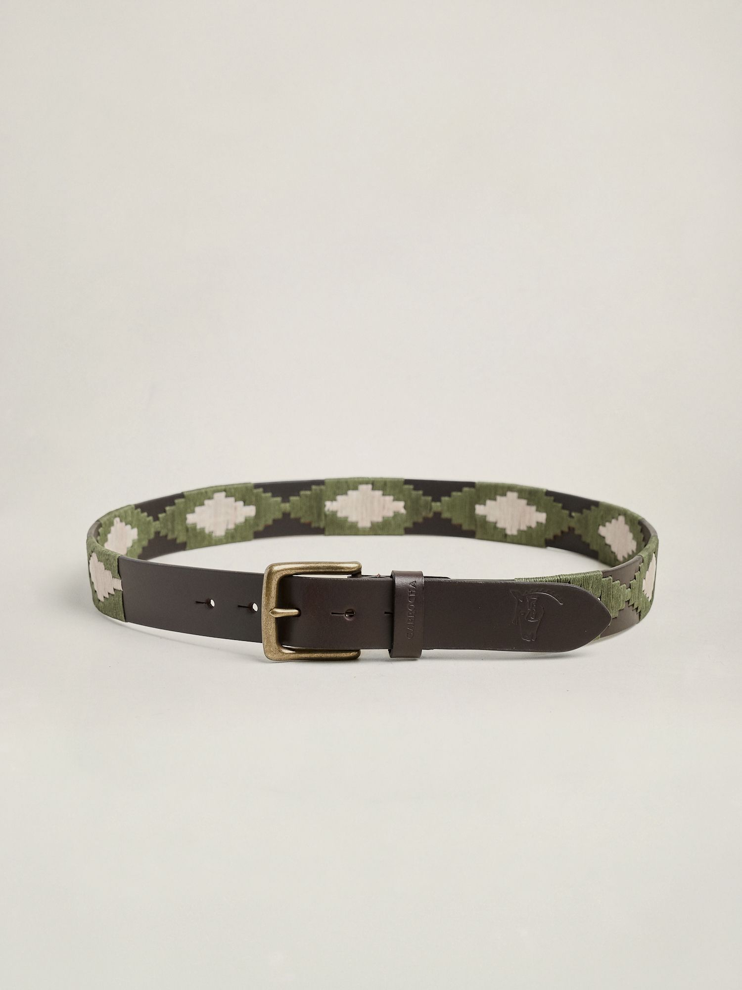 Ceinture Malbec | Vert Mousse