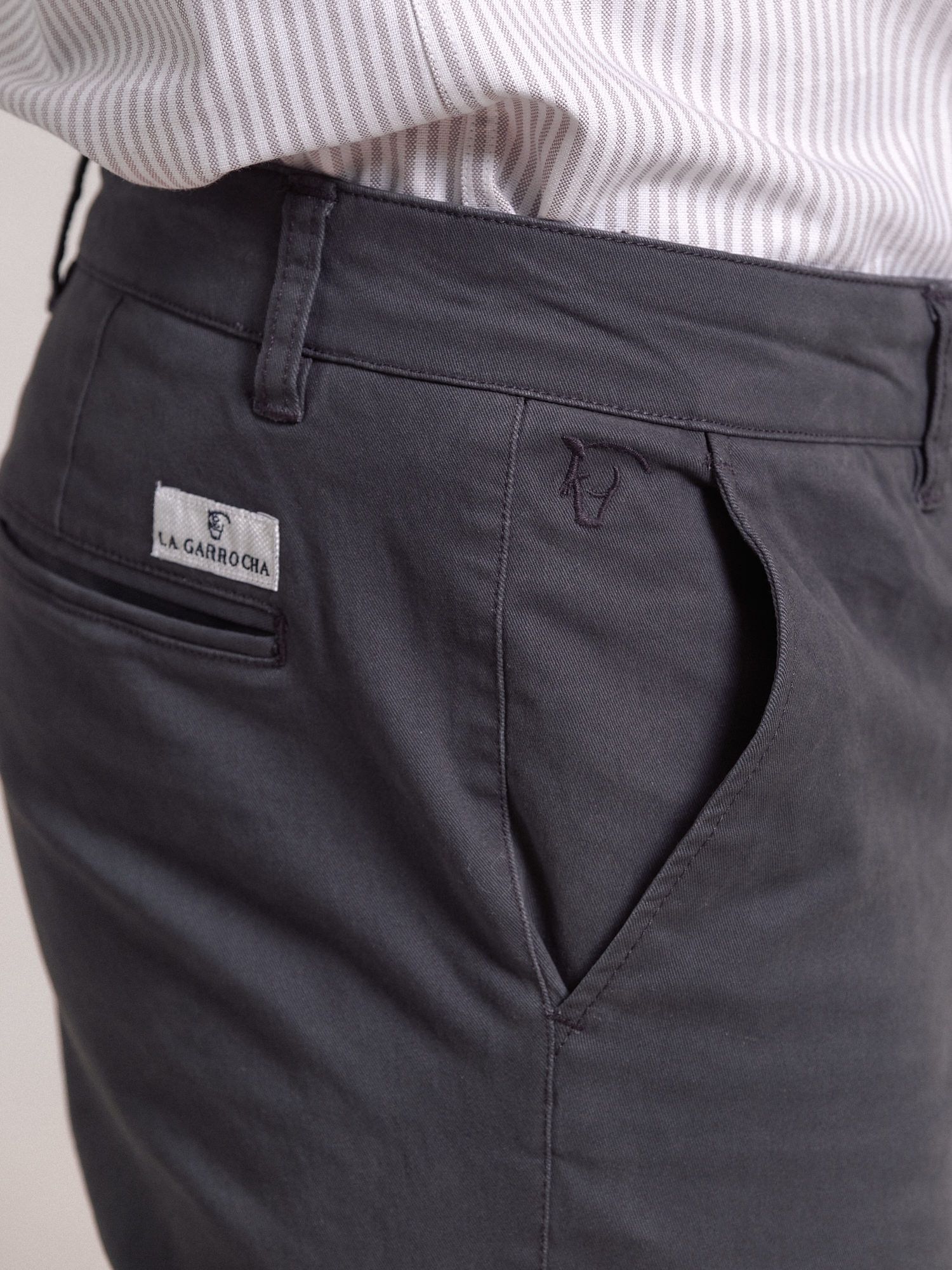 Slim fit Chino | Slate Grey