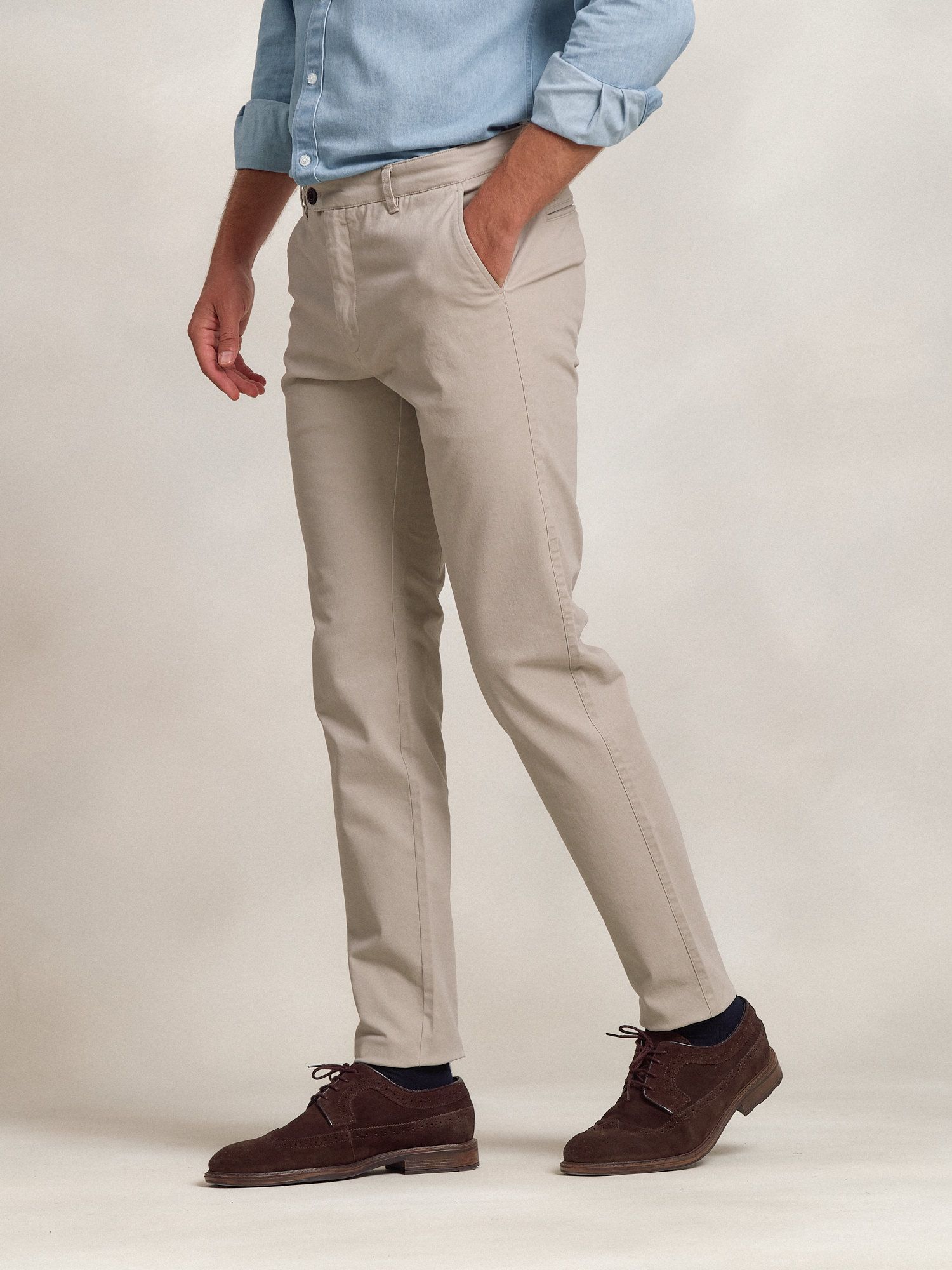 Slim fit Chino | Stone