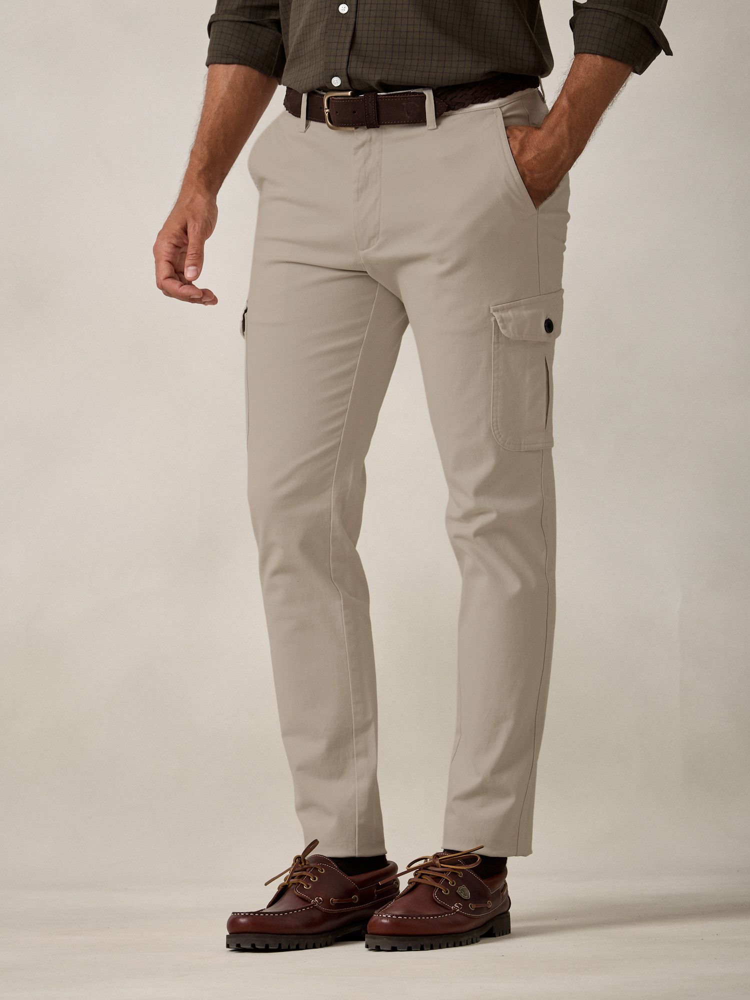 Pantalon cargo coton | Pierre