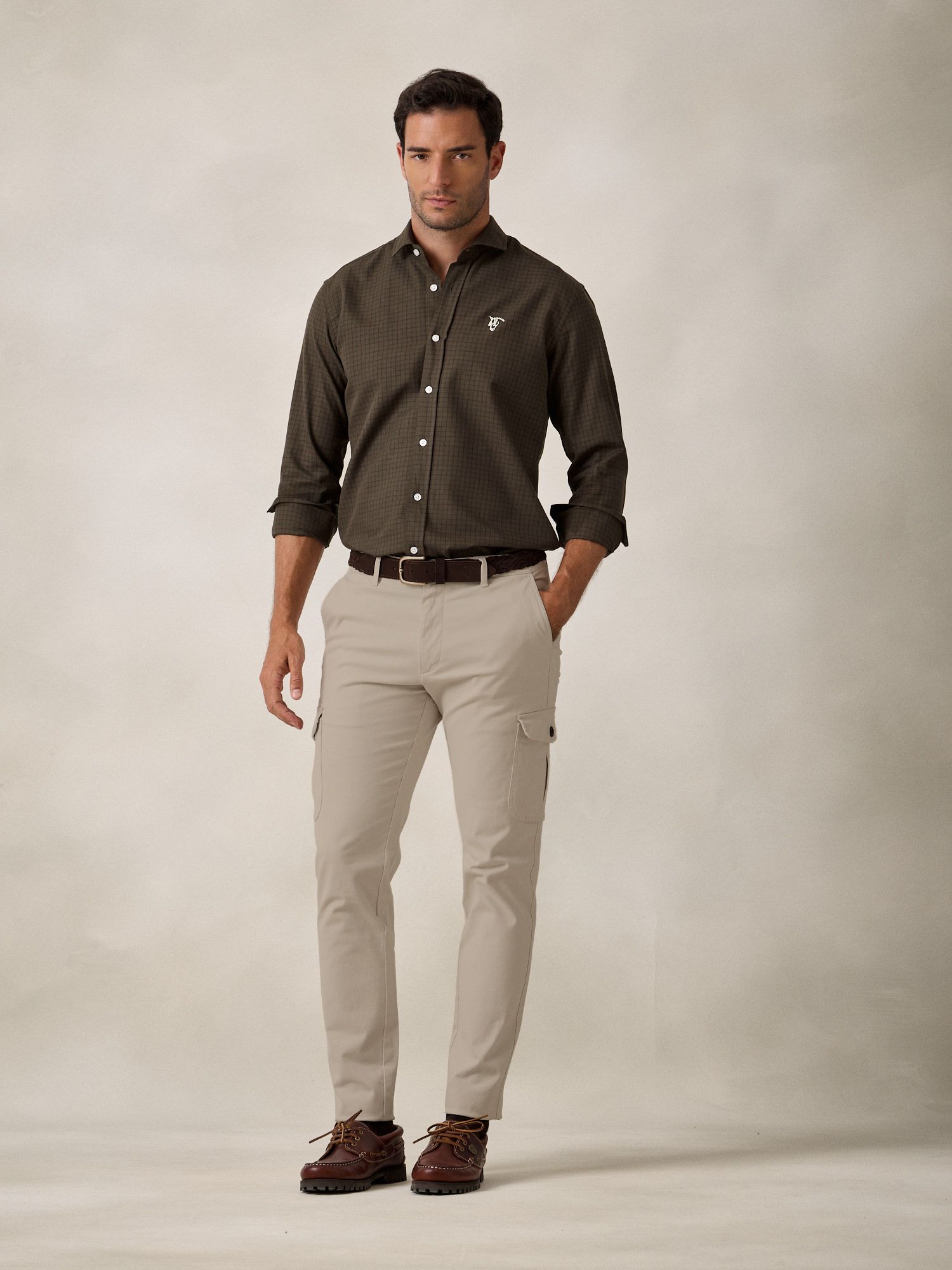 Chinos Cargo | Piedra