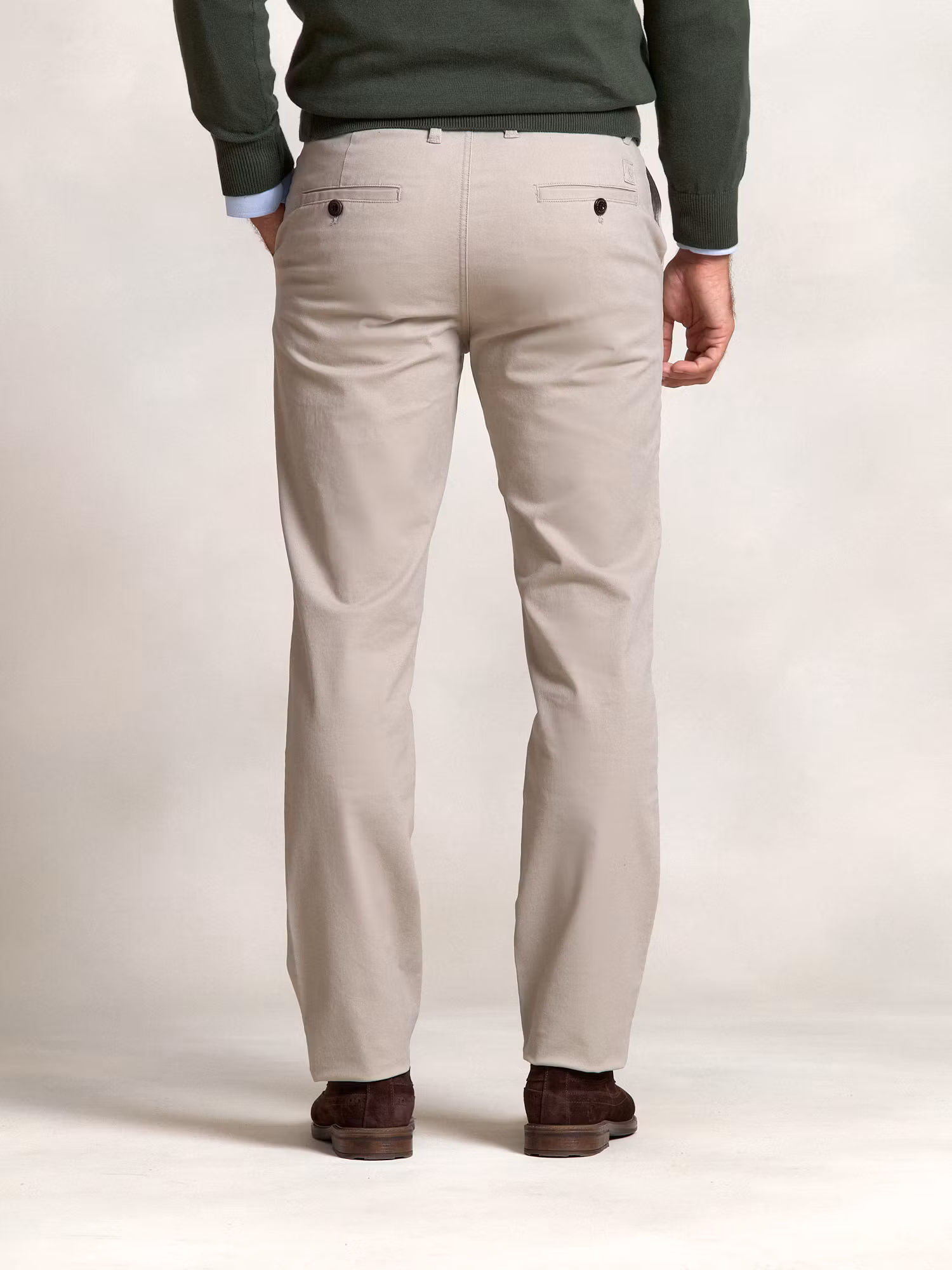 Regular Chinos | Stone