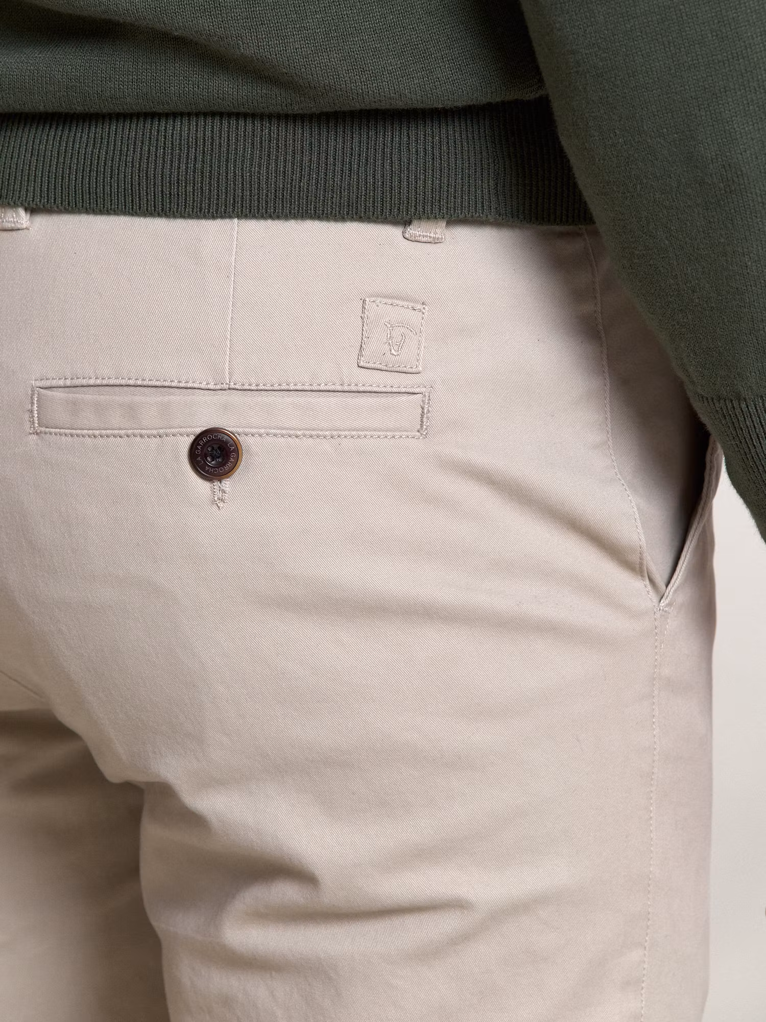 Regular Chinos | Stone