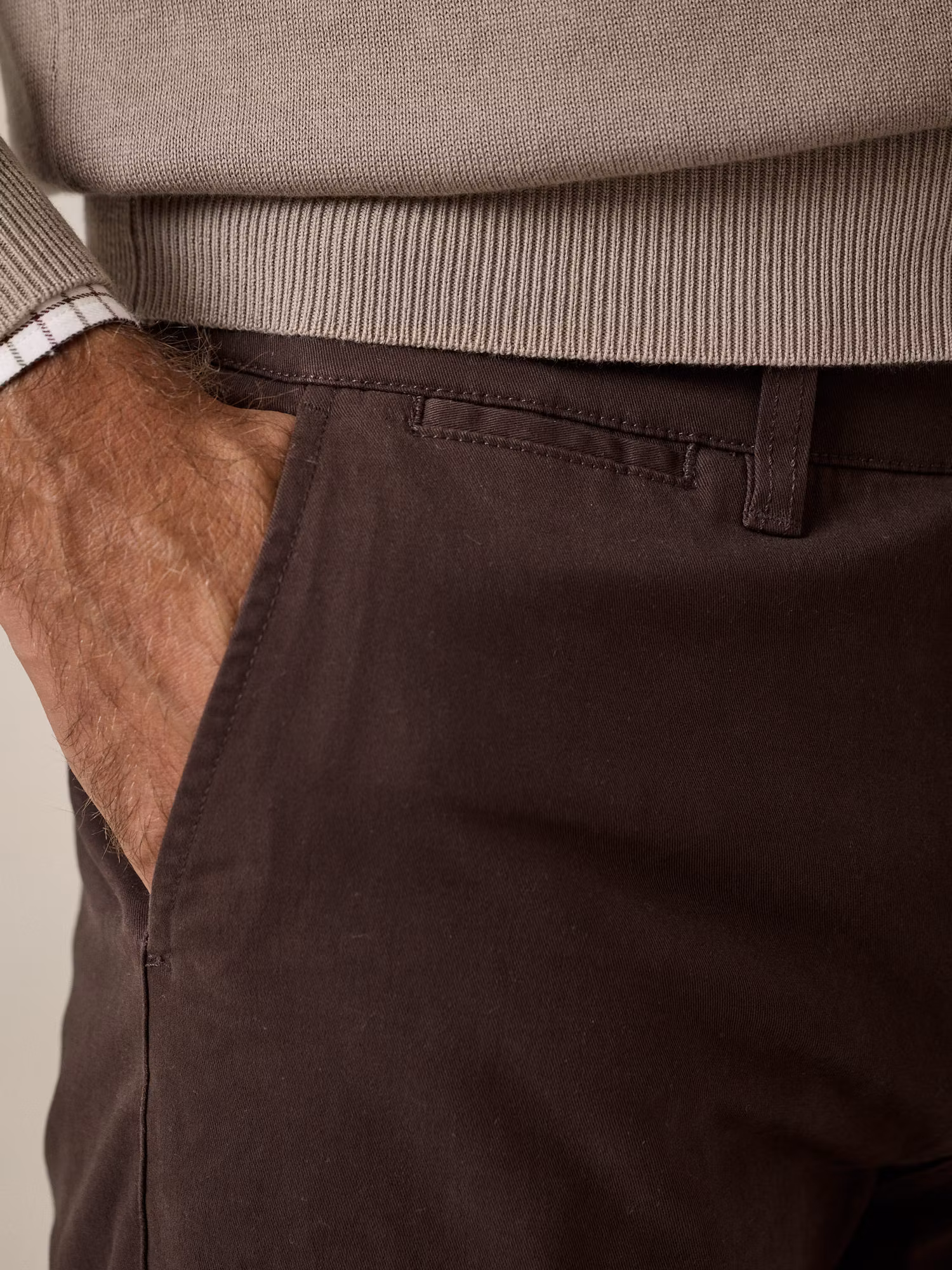 Regular Chinos | Mocha