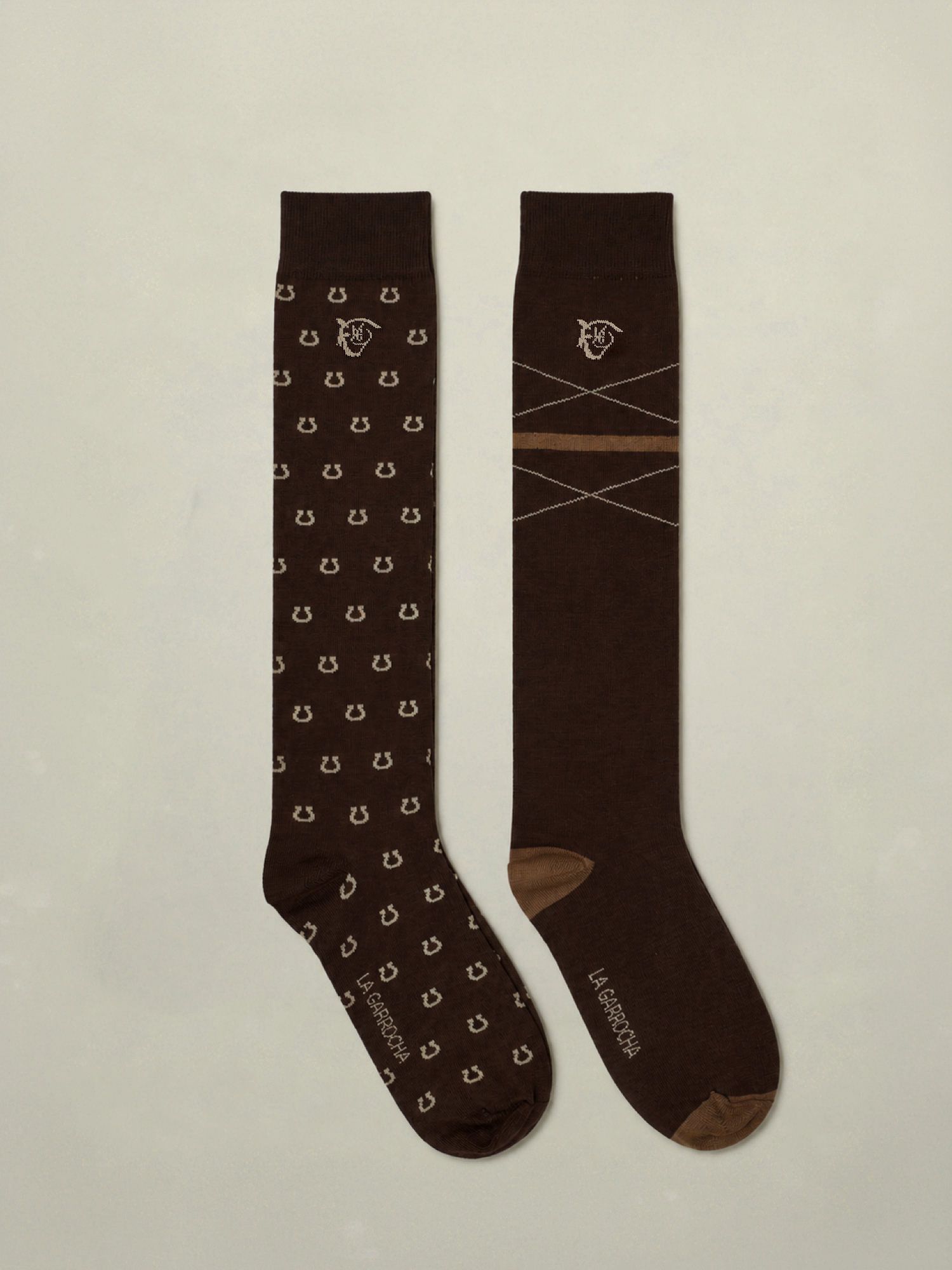 2-Pack Riding Socks | Mocha