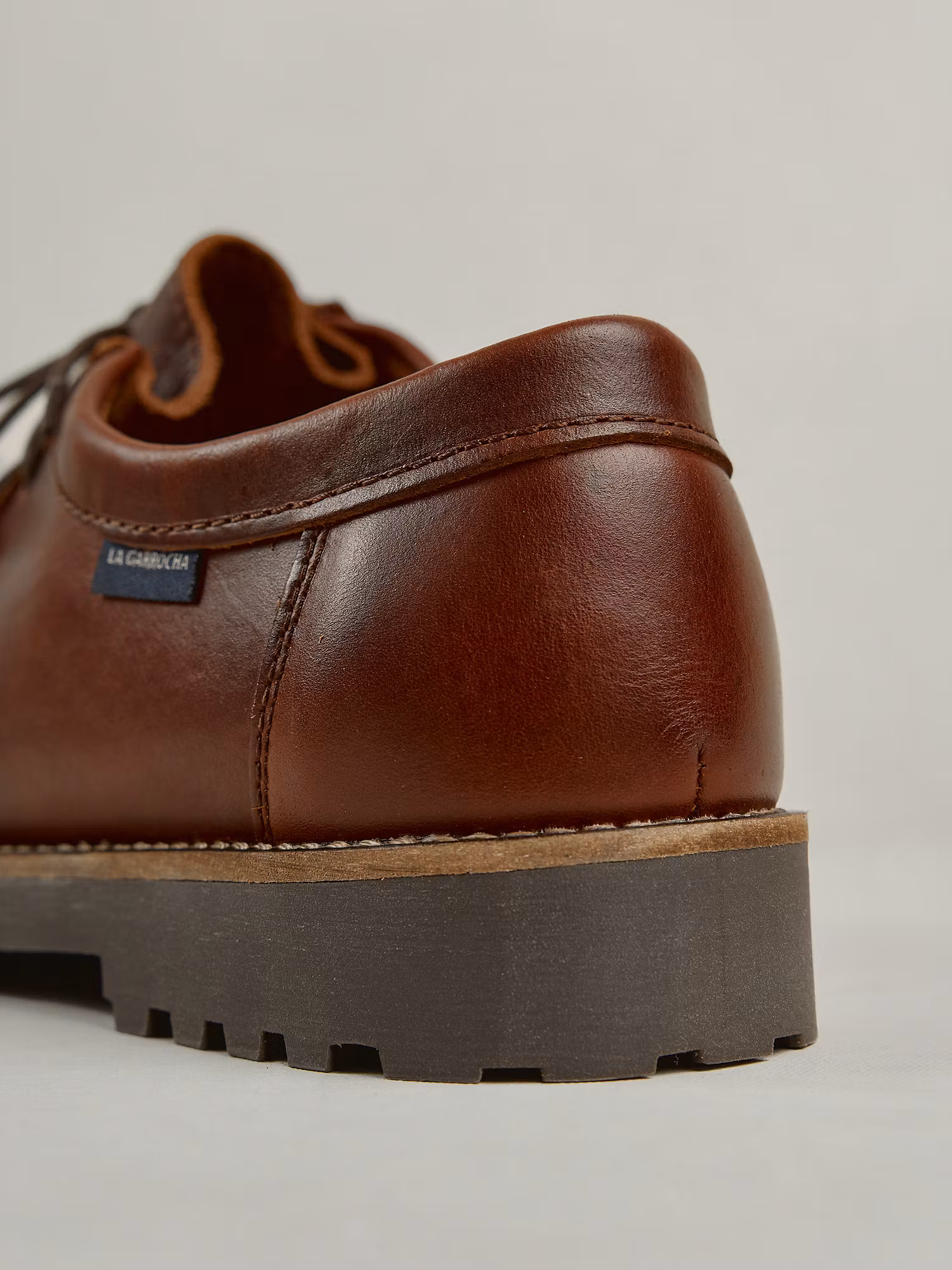 Zapato Cordones Piel | Marrón