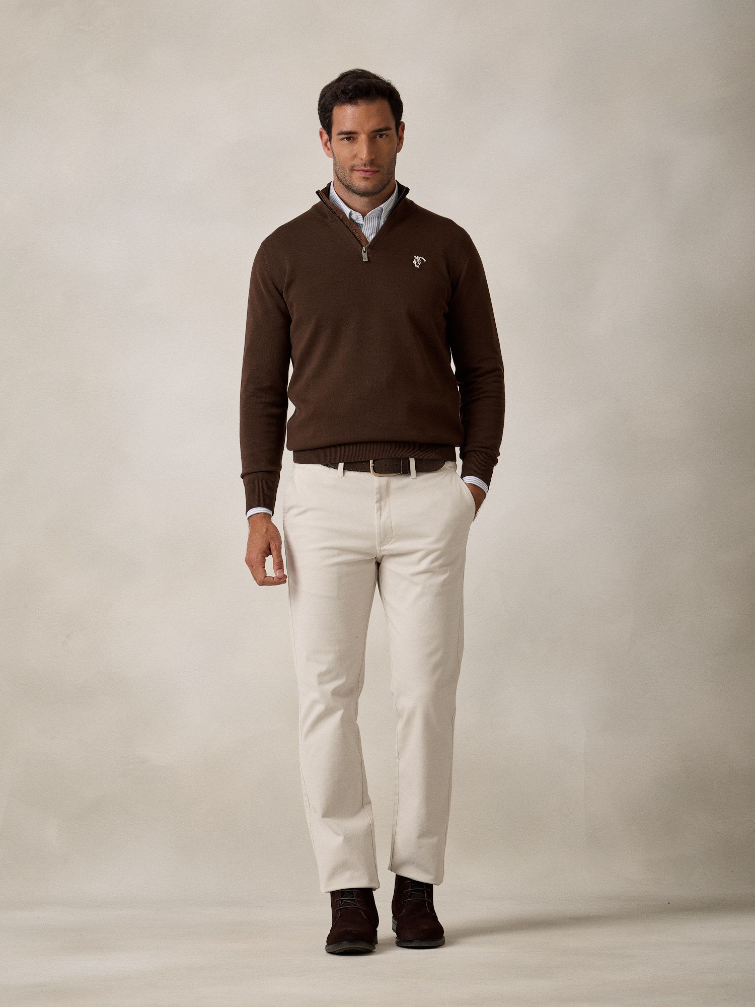 Regular Chinos | Beige