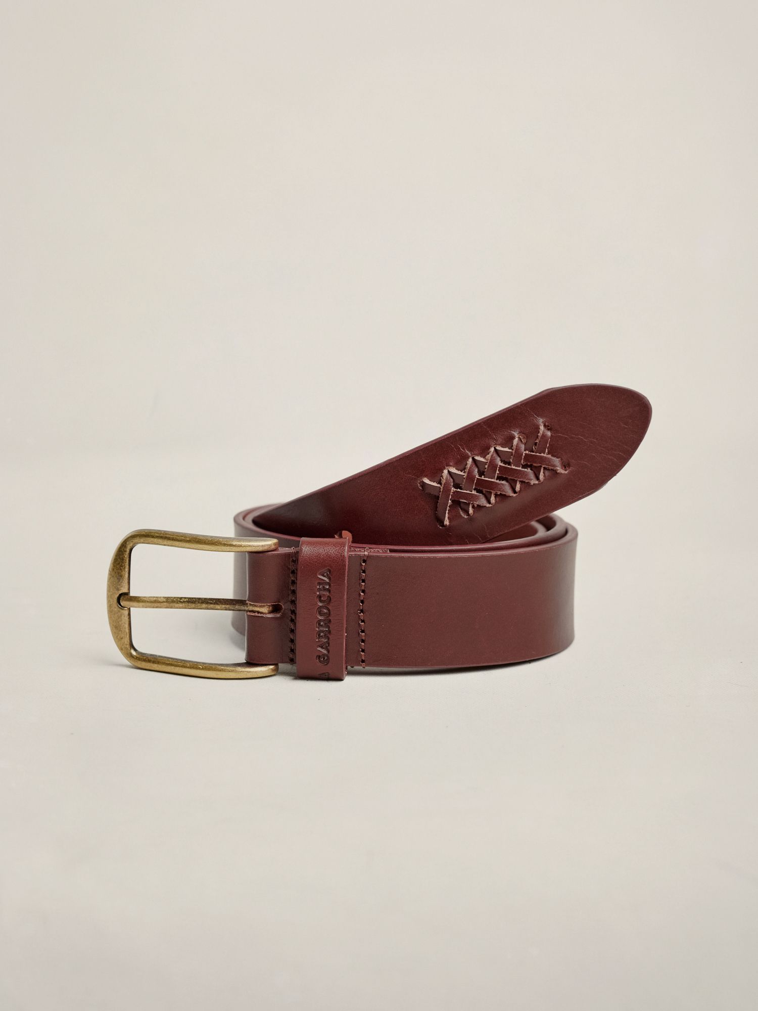Ceinture Avec Détail Tressé | Cuir
